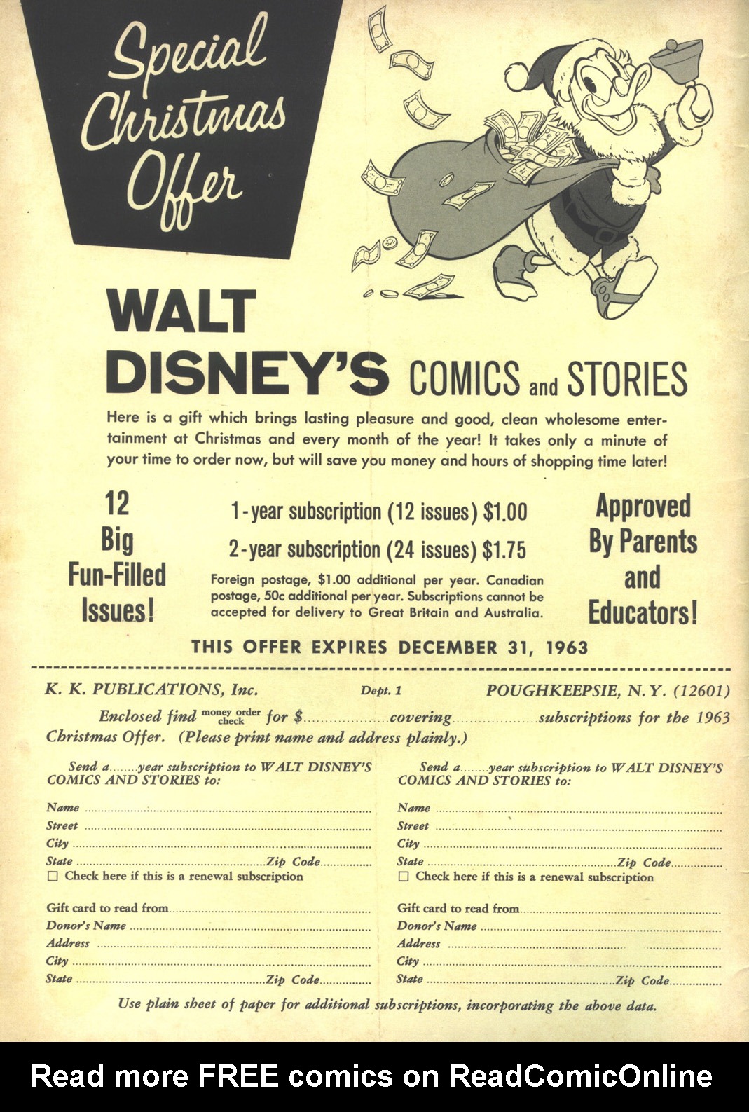 Read online Walt Disney's Comics and Stories comic -  Issue #280 - 2