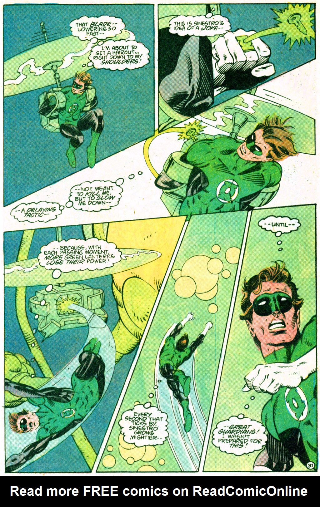 Read online Green Lantern (1960) comic -  Issue #224 - 31