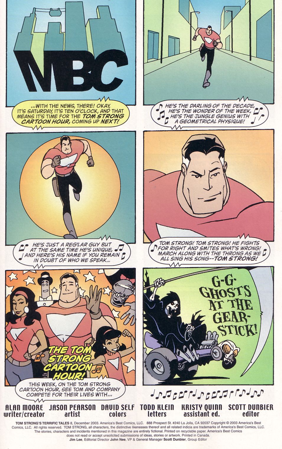 Read online Tom Strong's Terrific Tales comic -  Issue #8 - 2