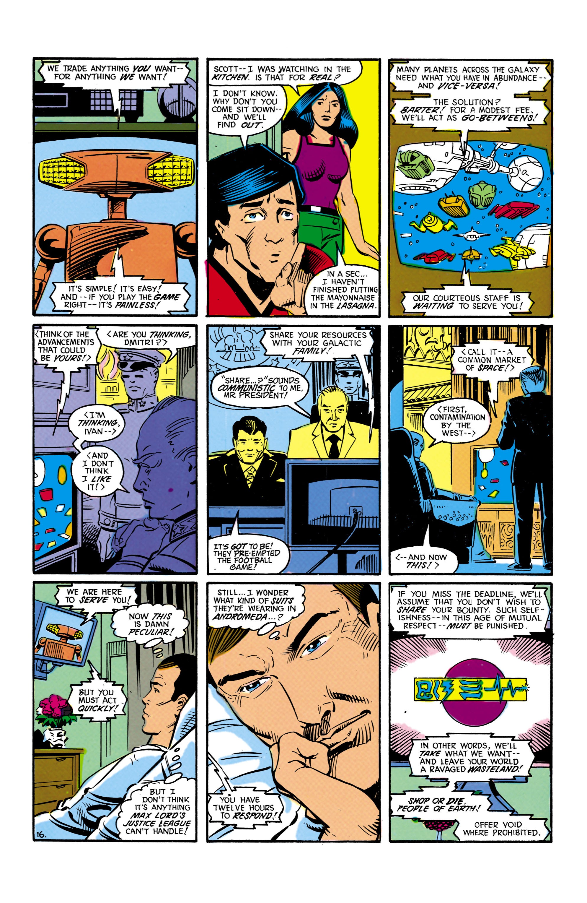 Read online Justice League International (1987) comic -  Issue #14 - 16