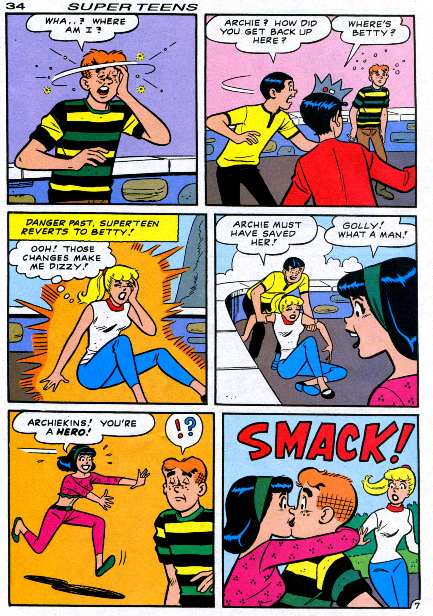 Read online Archie's Super Teens comic -  Issue #1 - 36