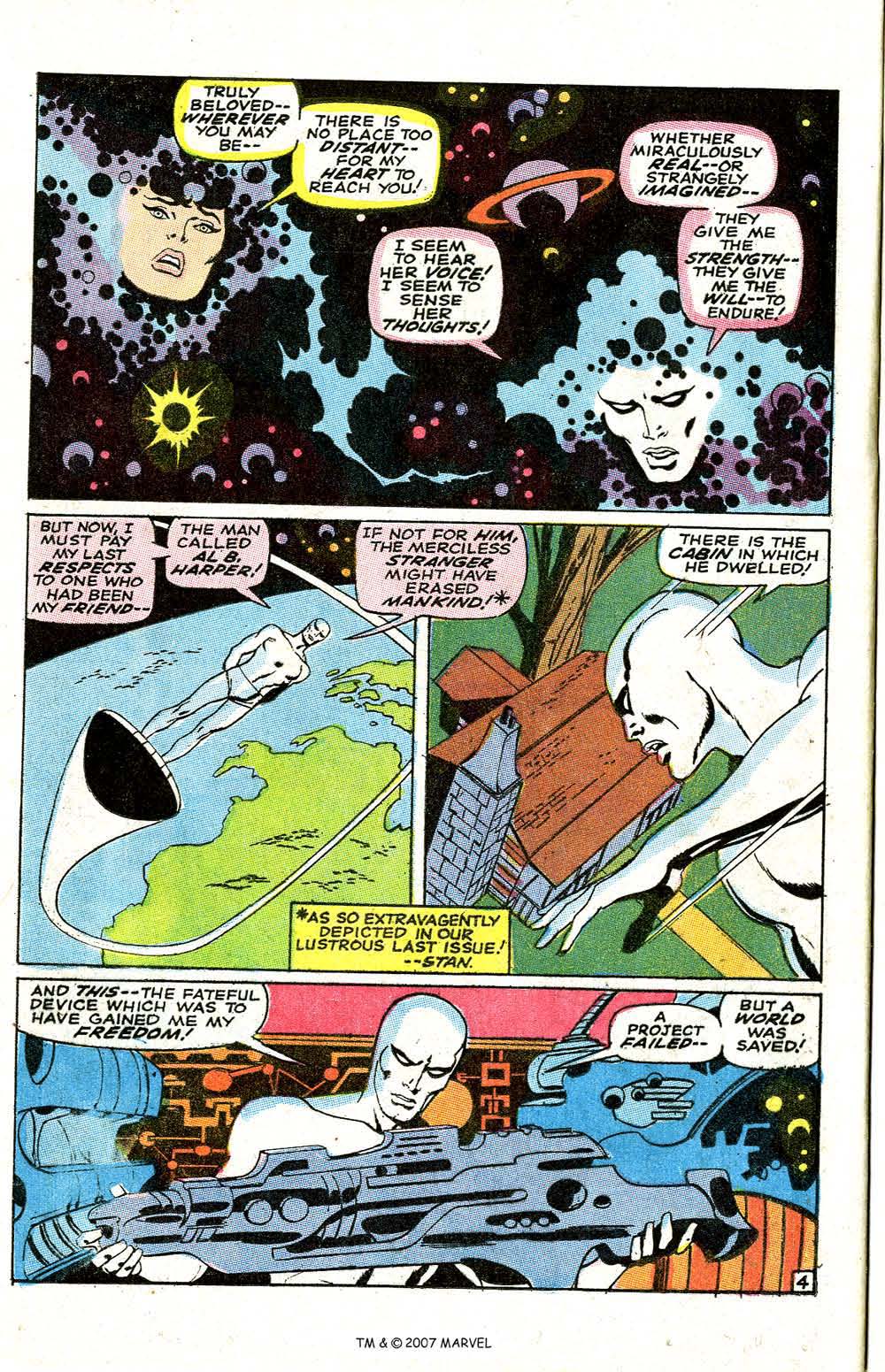 Read online Silver Surfer (1968) comic -  Issue #6 - 6