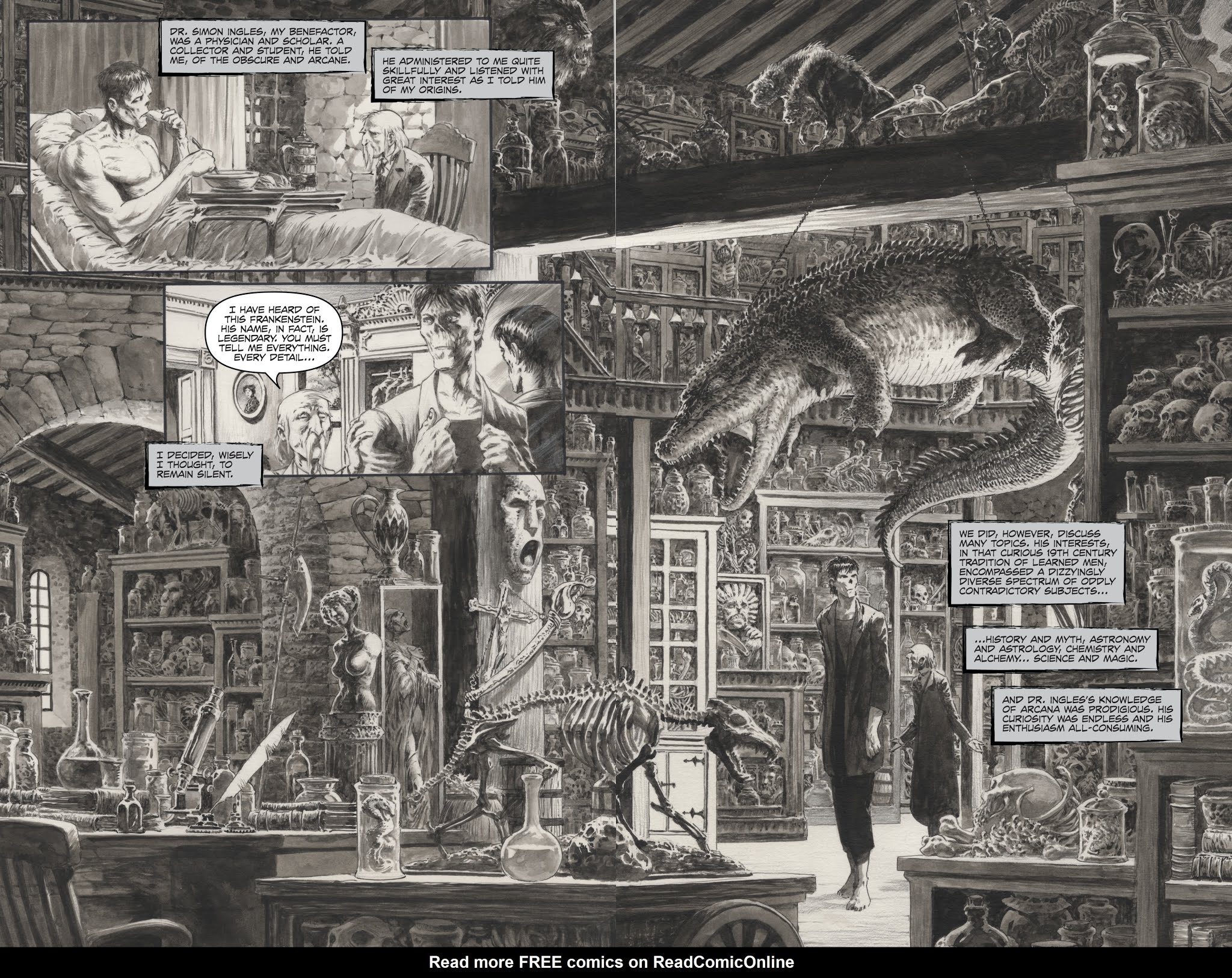 Read online Frankenstein Alive, Alive! comic -  Issue # _TPB - 29