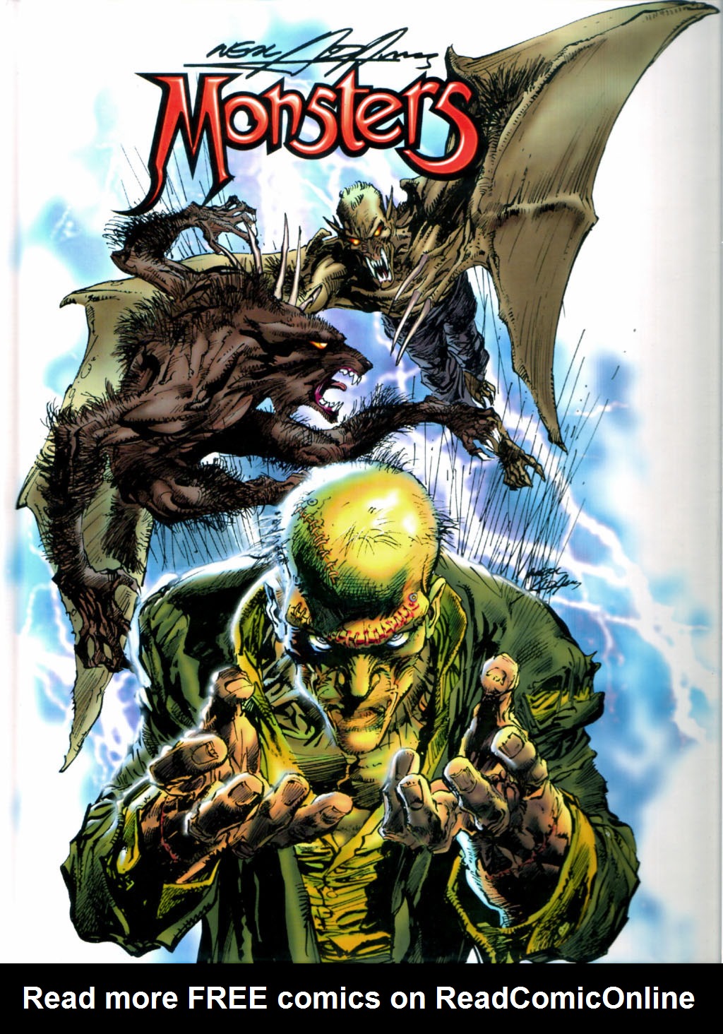 Read online Neal Adams Monsters comic -  Issue # Full - 1