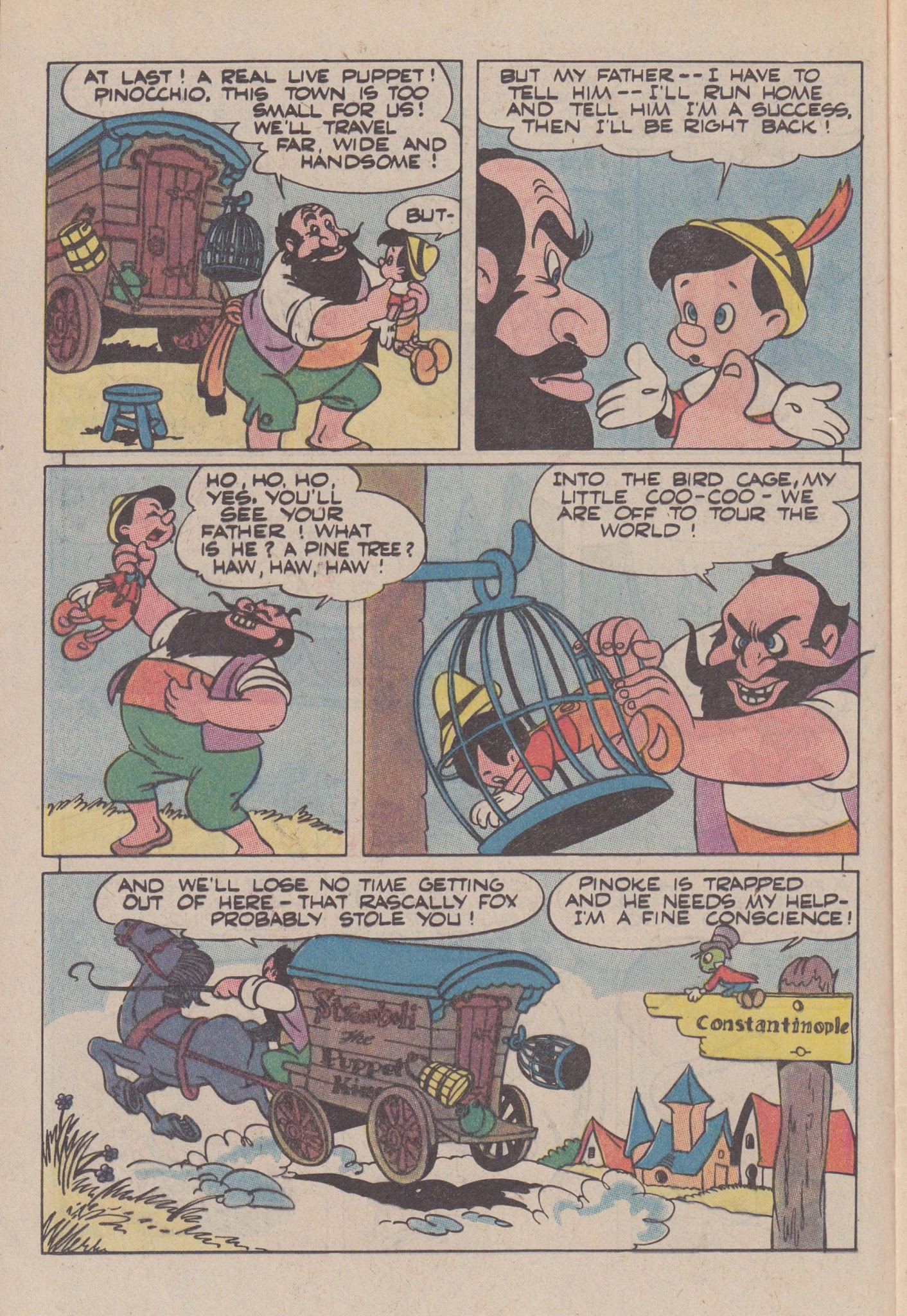 Read online Walt Disney's Pinocchio Special comic -  Issue # Full - 12
