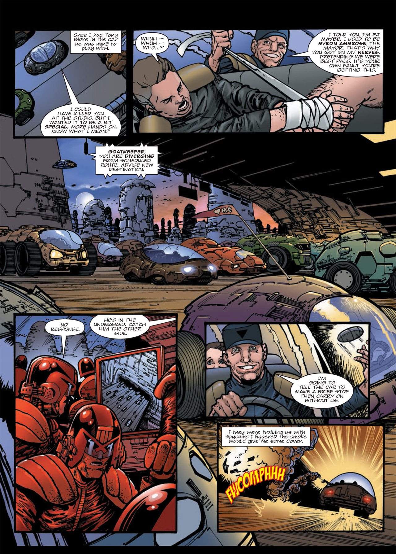 Read online Judge Dredd: Day of Chaos - The Fourth Faction comic -  Issue # TPB (Part 2) - 82