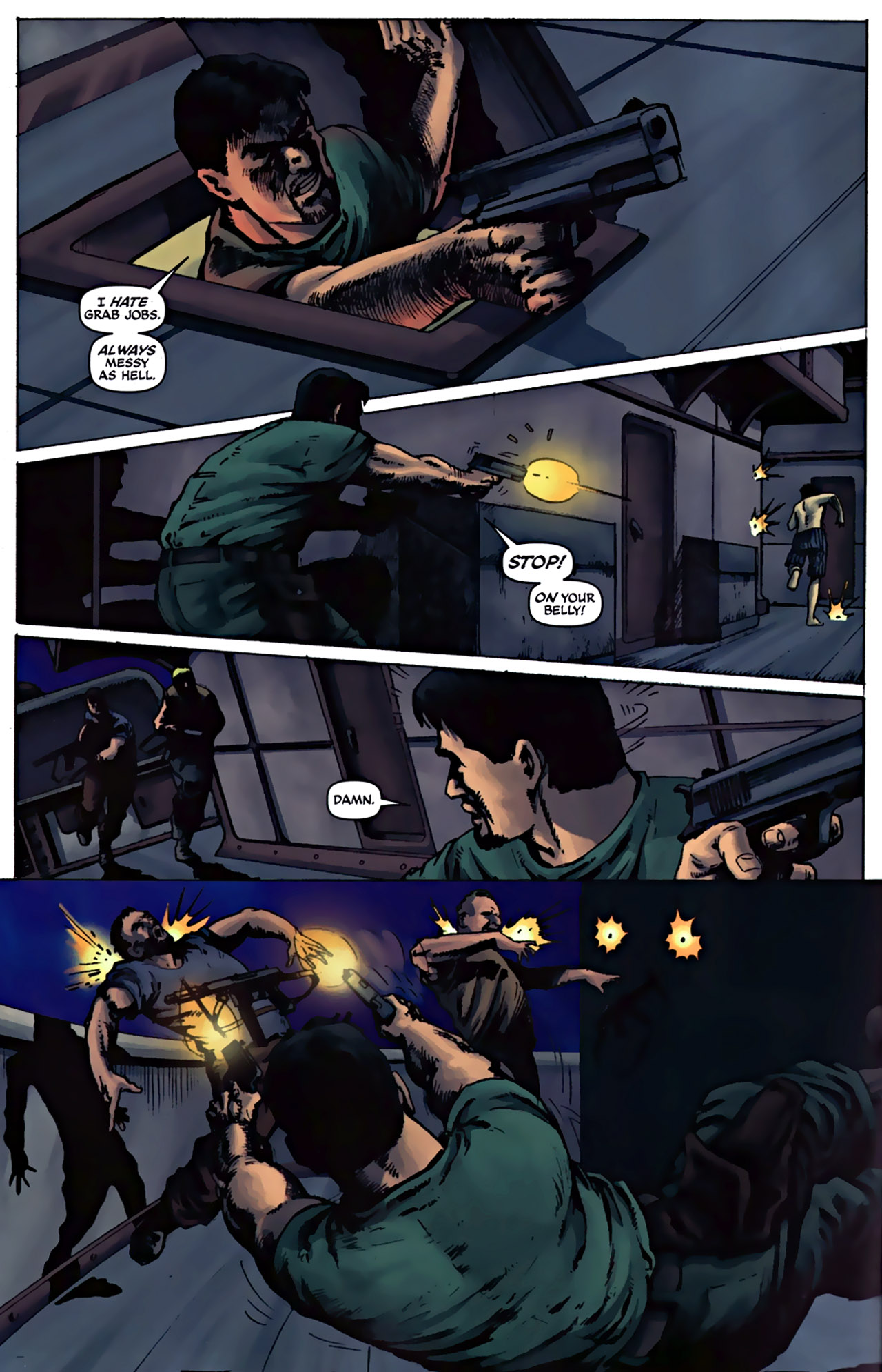 Read online The Expendables comic -  Issue #4 - 6