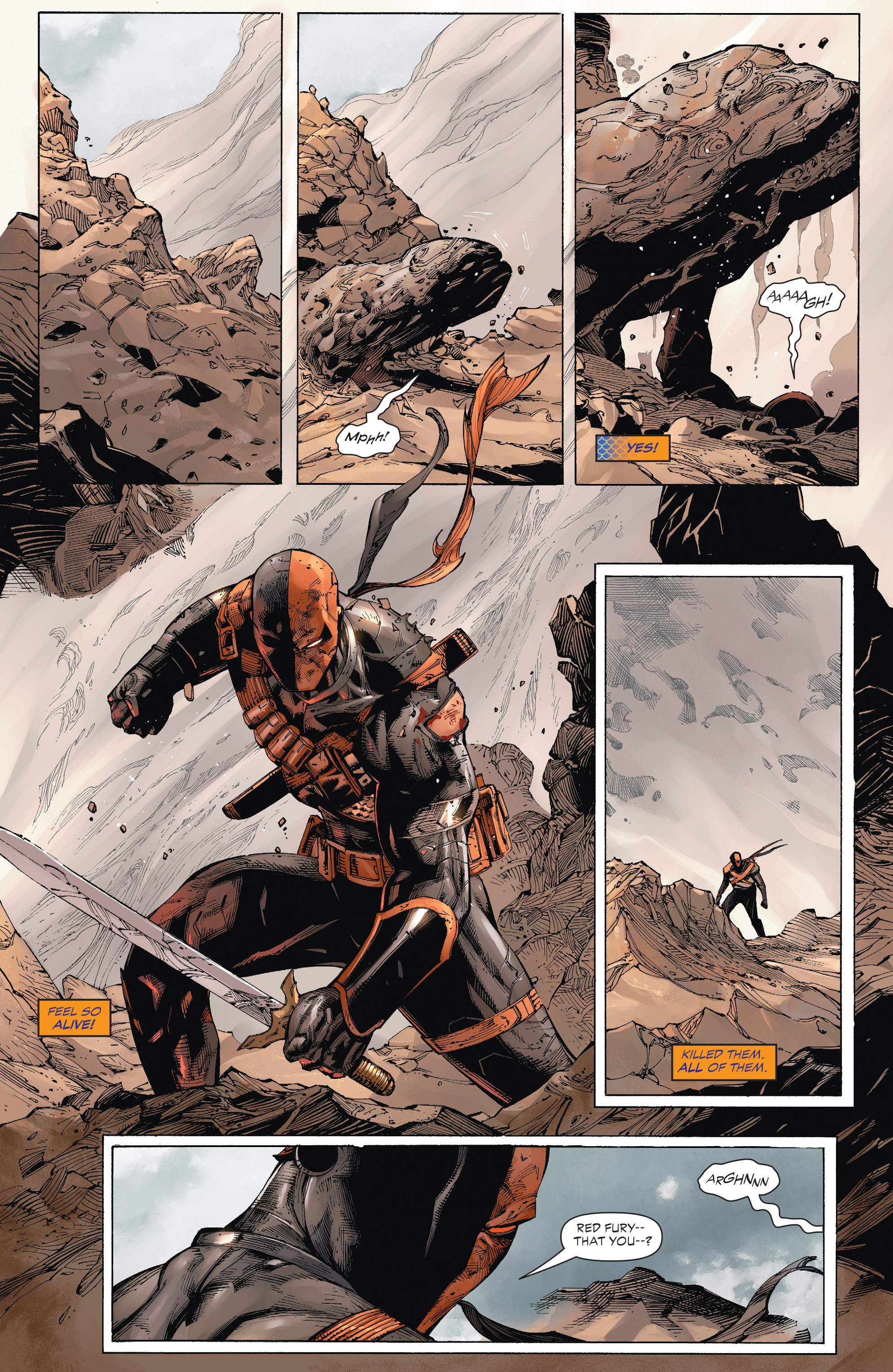Read online Deathstroke: Gods of War comic -  Issue # TPB - 33