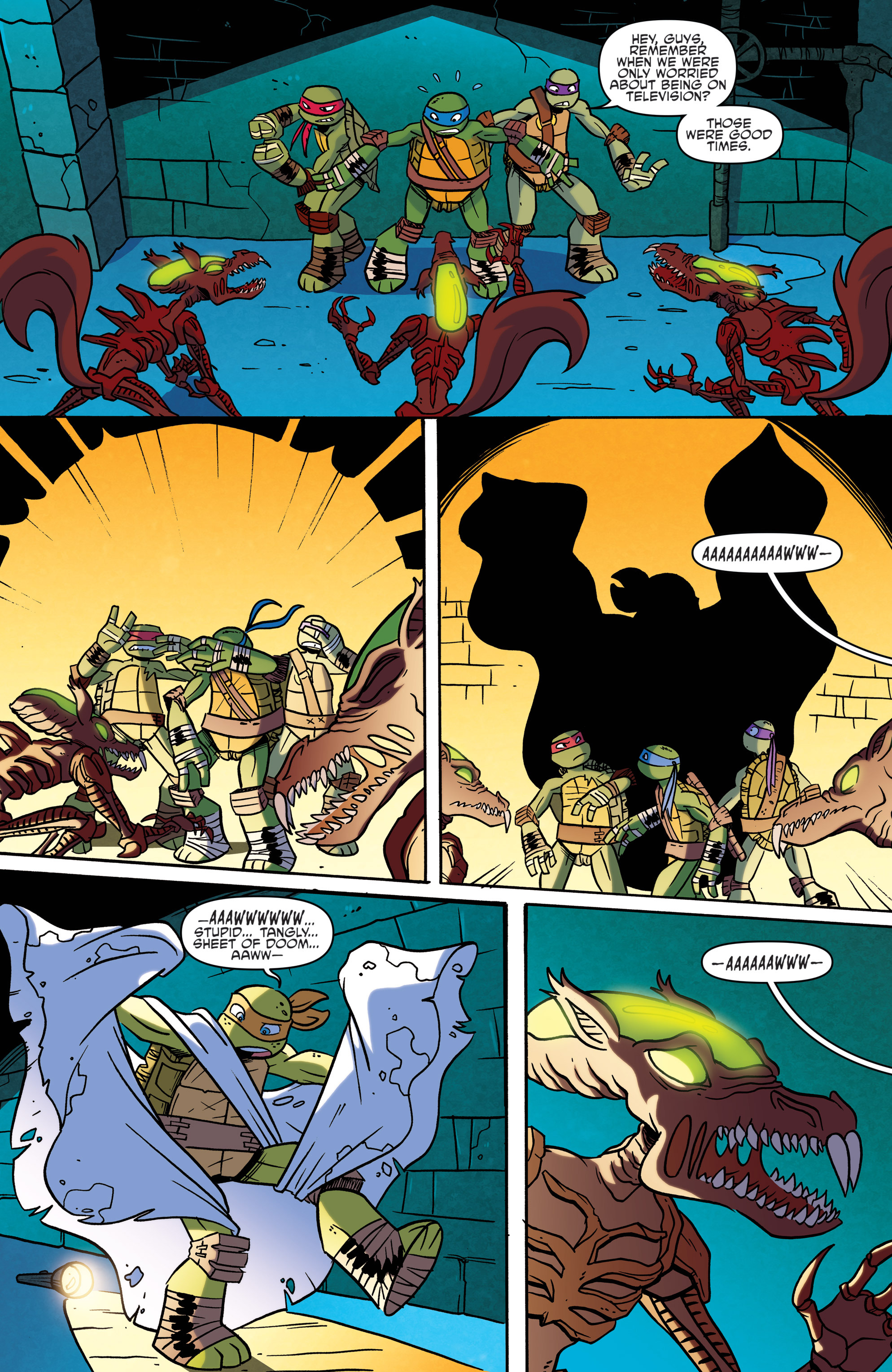 Read online Teenage Mutant Ninja Turtles New Animated Adventures comic -  Issue #24 - 12