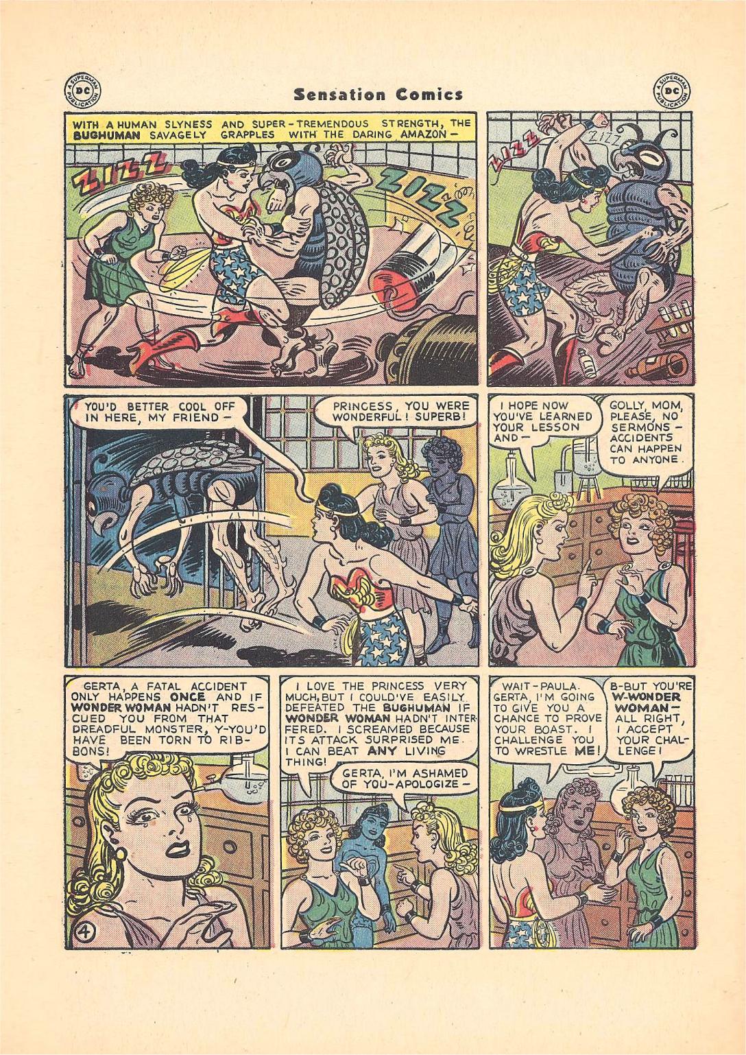 Read online Sensation (Mystery) Comics comic -  Issue #55 - 6