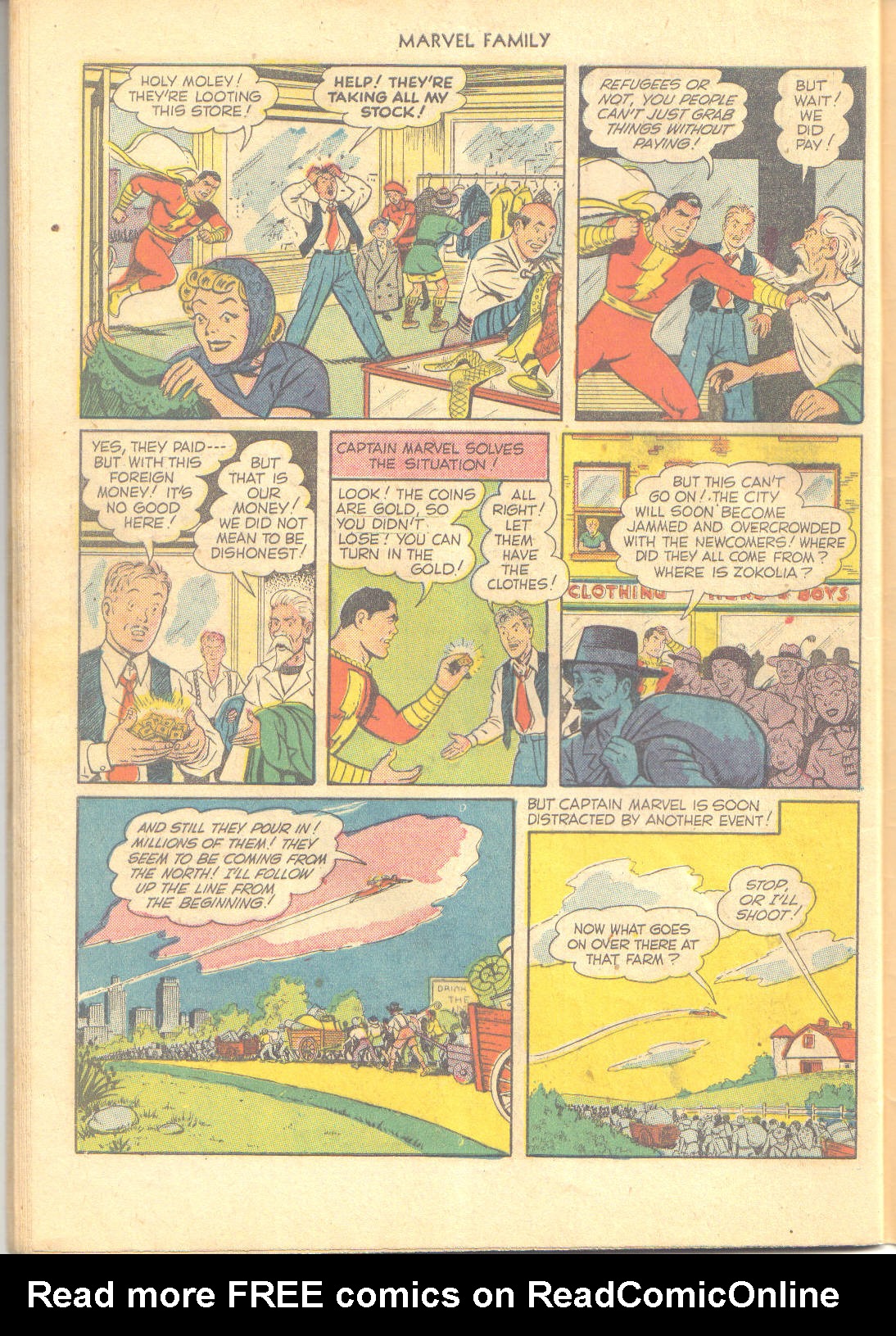 Read online The Marvel Family comic -  Issue #47 - 45