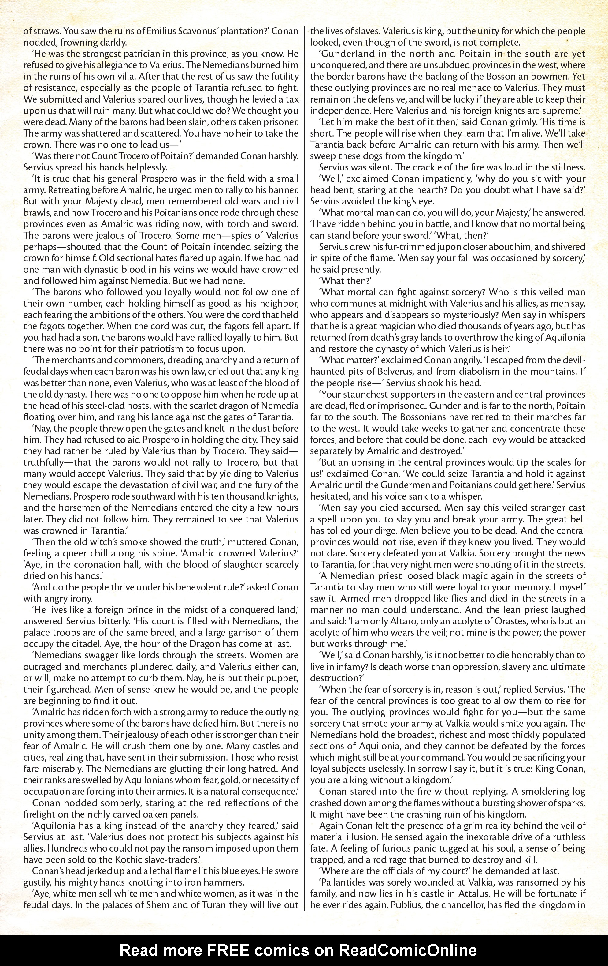 Read online The Cimmerian: Hour of the Dragon comic -  Issue #2 - 26