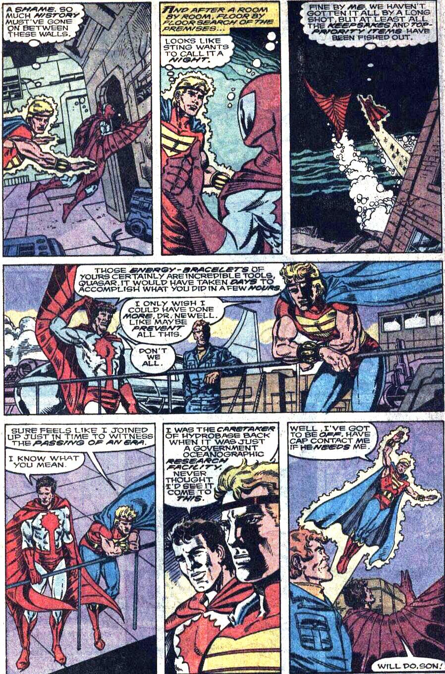 Read online Quasar comic -  Issue #5 - 3