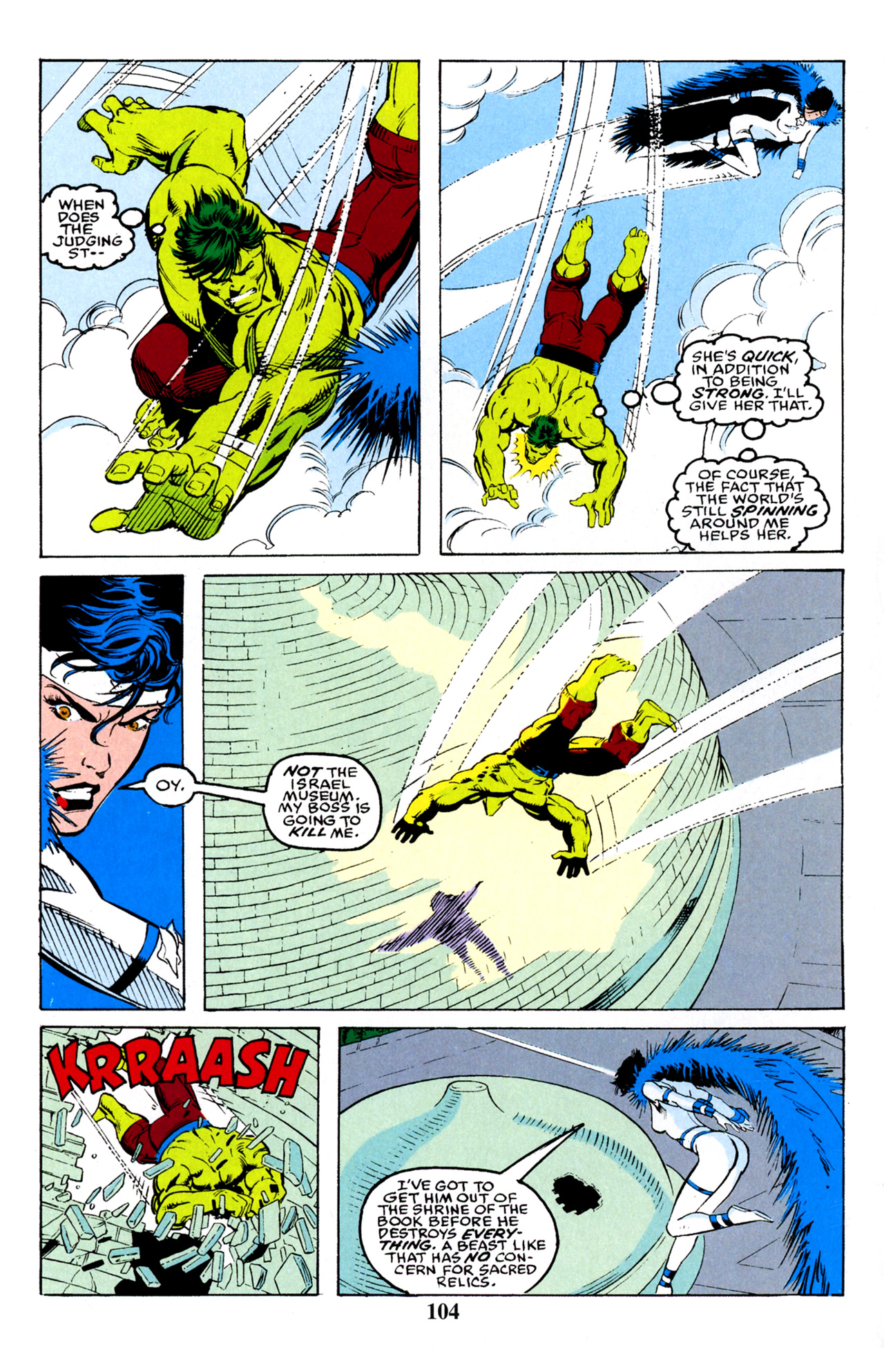 Read online Hulk Visionaries: Peter David comic -  Issue # TPB 7 - 103