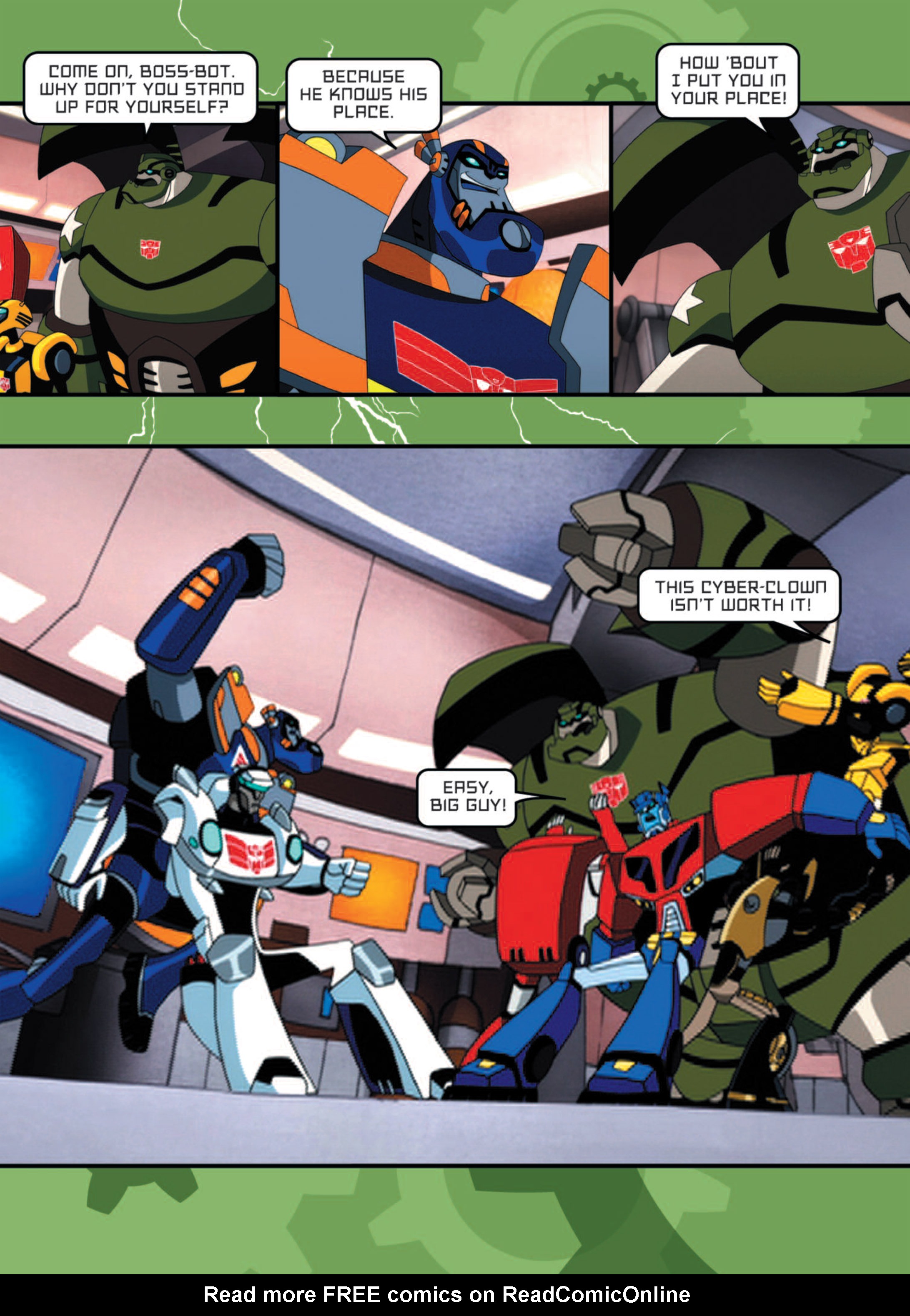 Read online Transformers Animated comic -  Issue #8 - 36