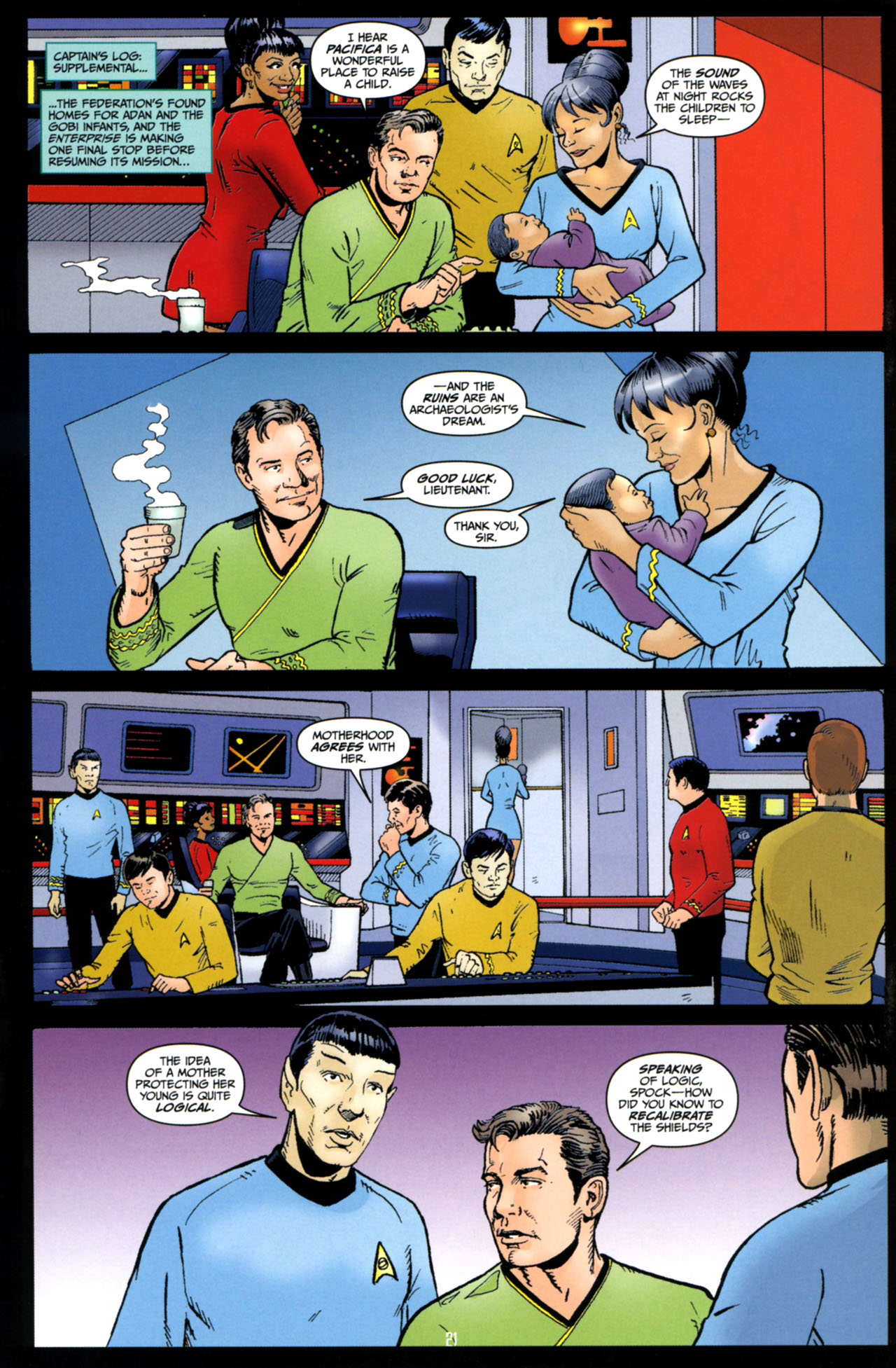 Read online Star Trek: Year Four comic -  Issue #6 - 22