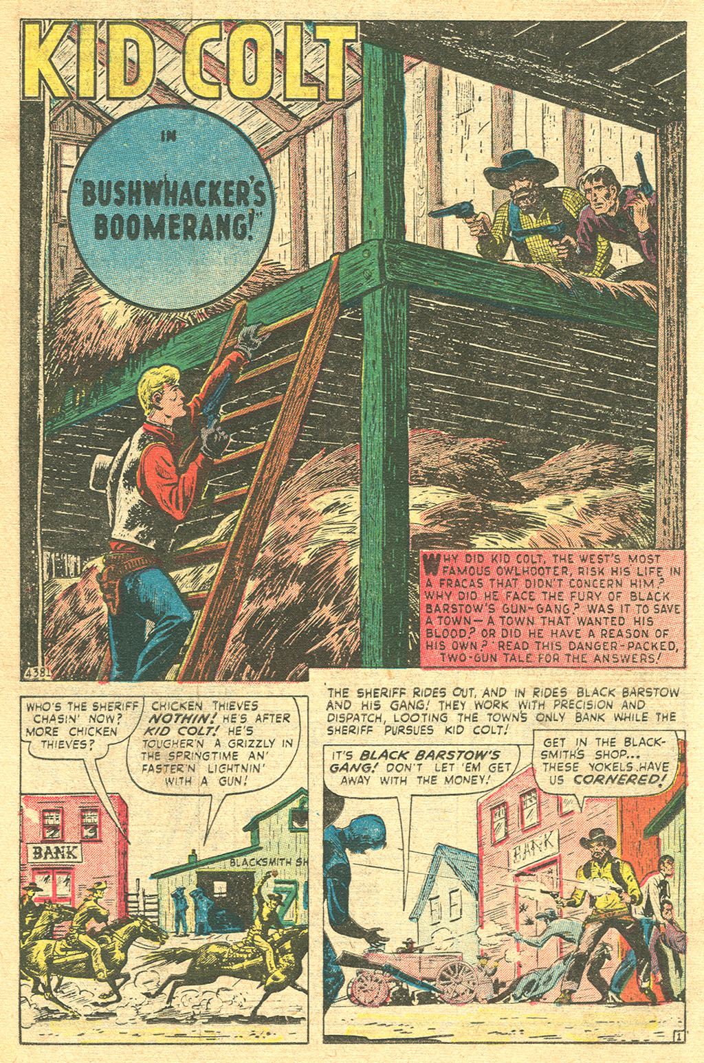 Read online Kid Colt Outlaw comic -  Issue #4 - 26