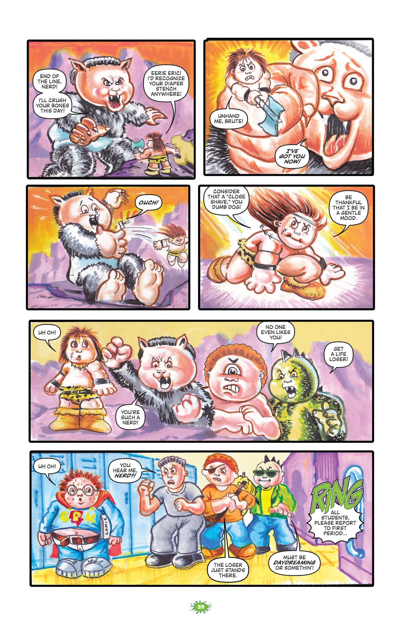 Read online Garbage Pail Kids comic -  Issue # TPB - 59