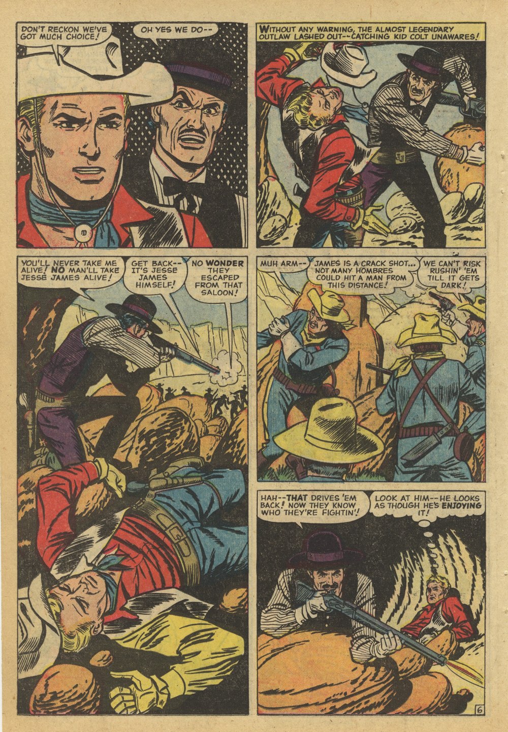 Read online Kid Colt Outlaw comic -  Issue #82 - 22