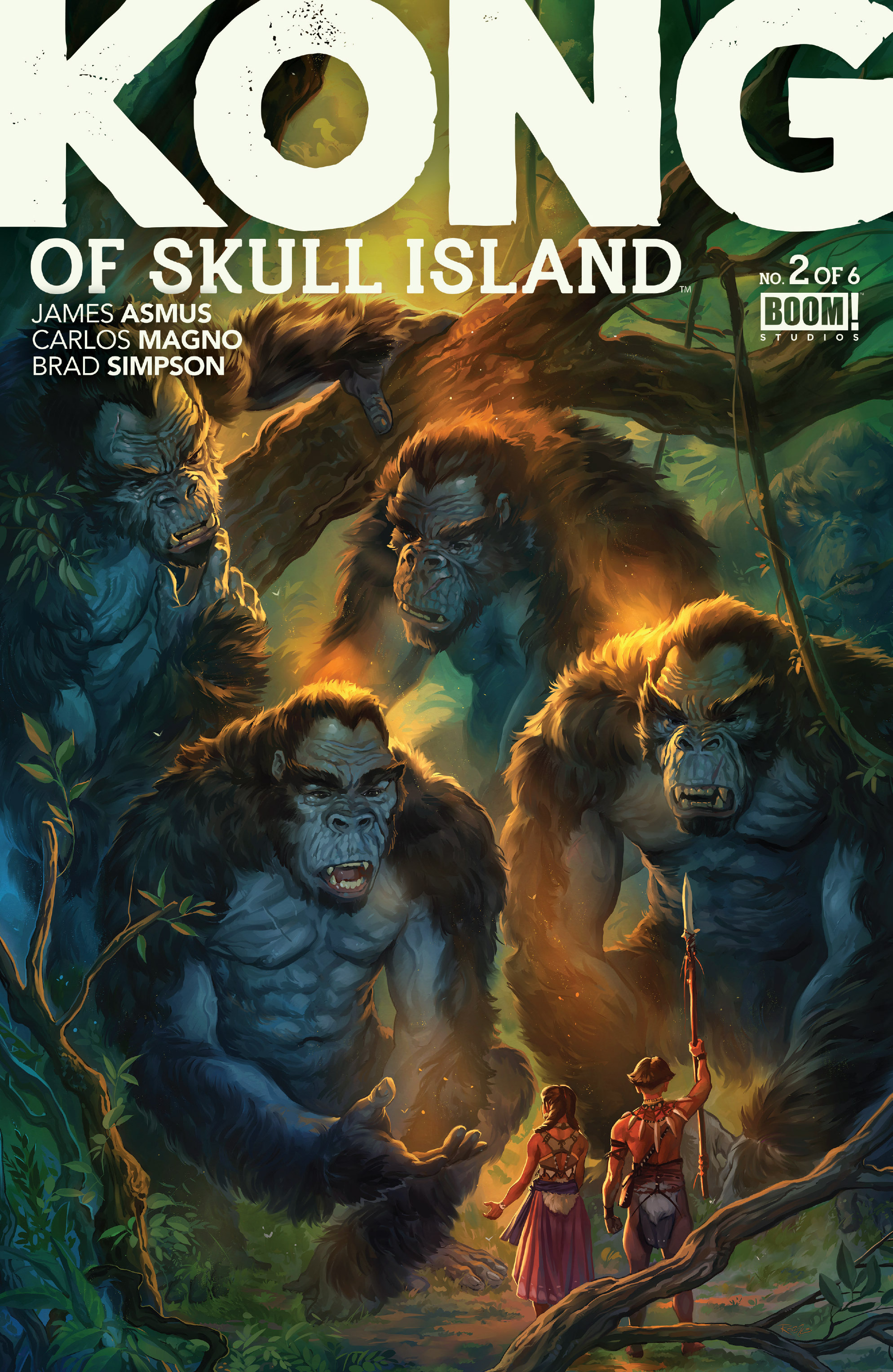 Read online Kong Of Skull Island comic -  Issue #2 - 1