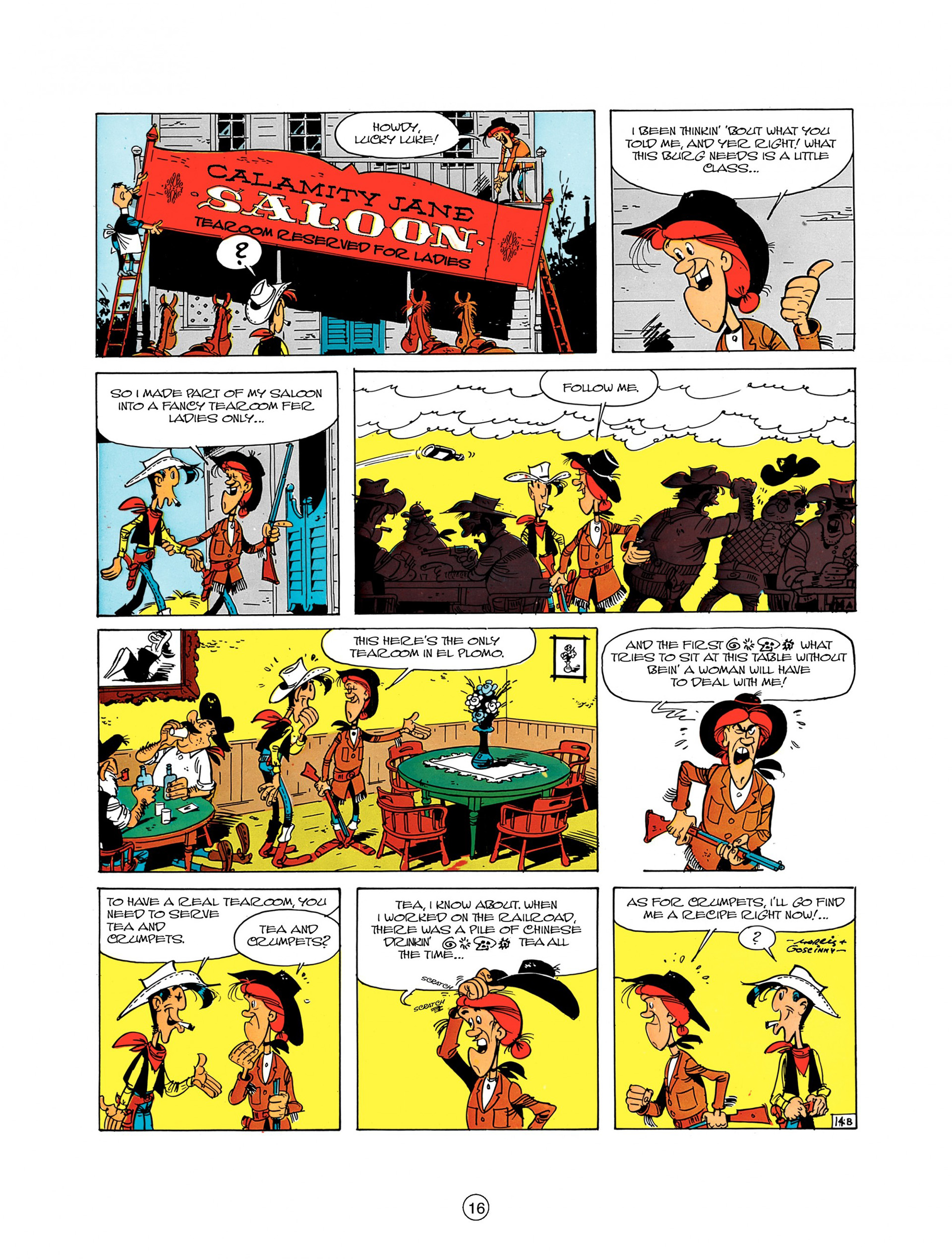 Read online A Lucky Luke Adventure comic -  Issue #8 - 16