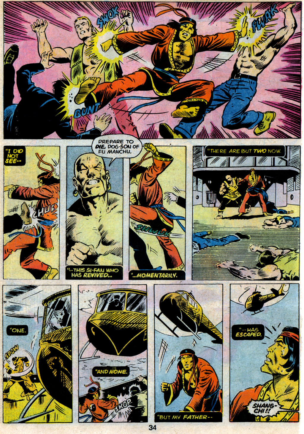 Read online Savage Fists Of Kung Fu comic -  Issue # TPB - 34