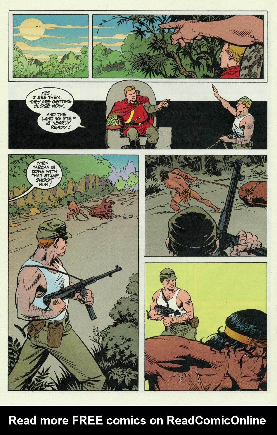 Read online Tarzan (1996) comic -  Issue #9 - 18