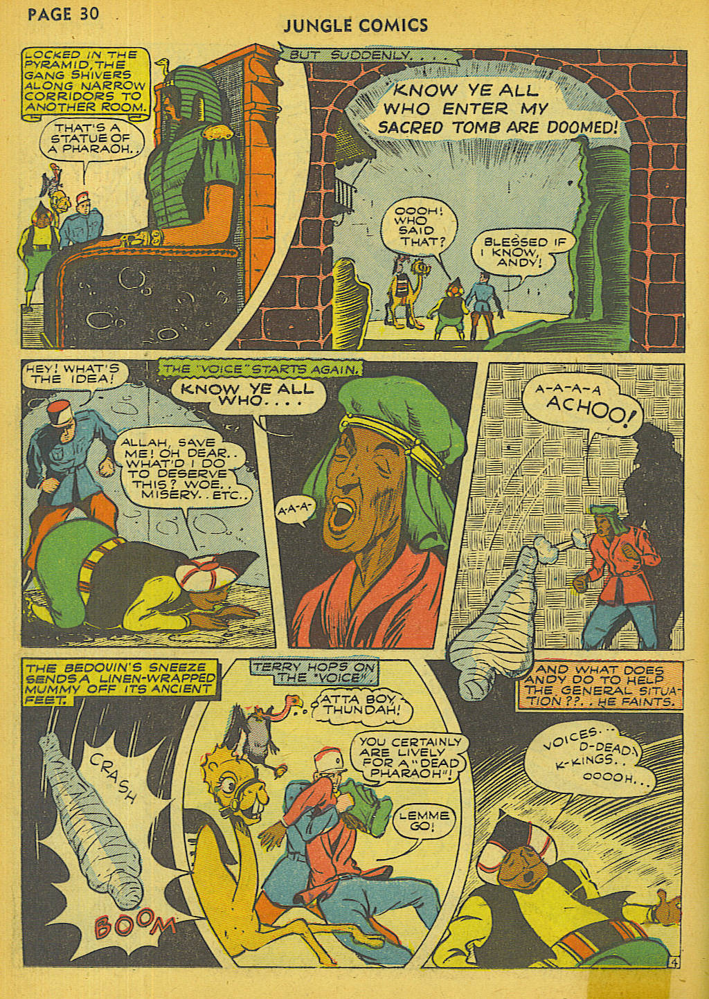 Read online Jungle Comics comic -  Issue #27 - 32