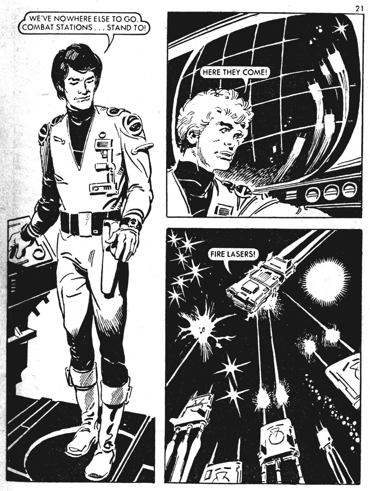 Read online Starblazer comic -  Issue #10 - 21
