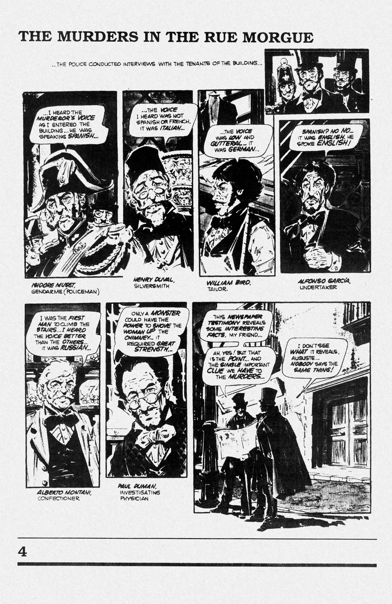 Read online Edgar Allan Poe: The Murders in the Rue Morgue and Other Stories comic -  Issue # Full - 22
