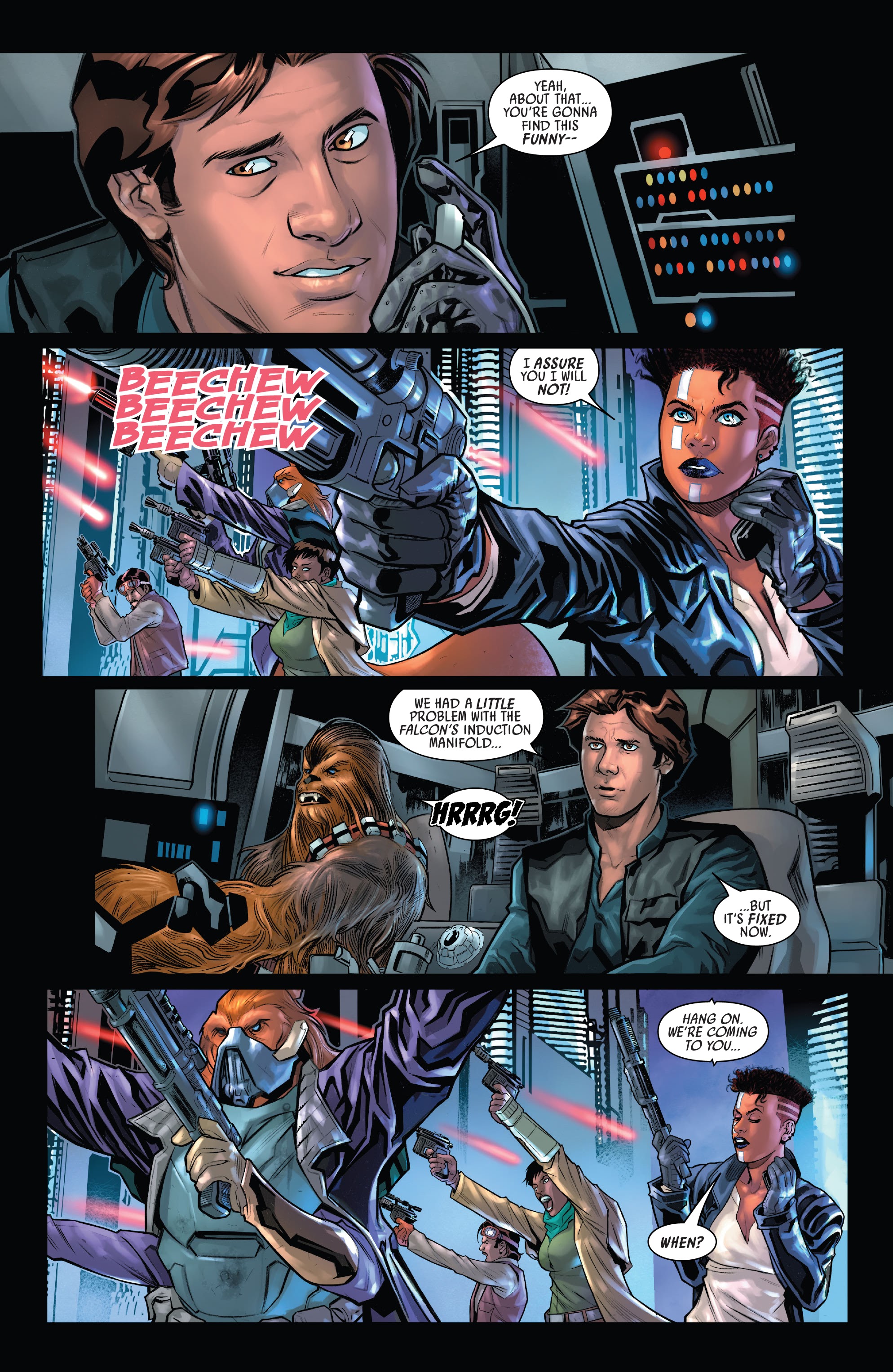 Read online Star Wars: Han Solo & Chewbacca comic -  Issue #1 - 5