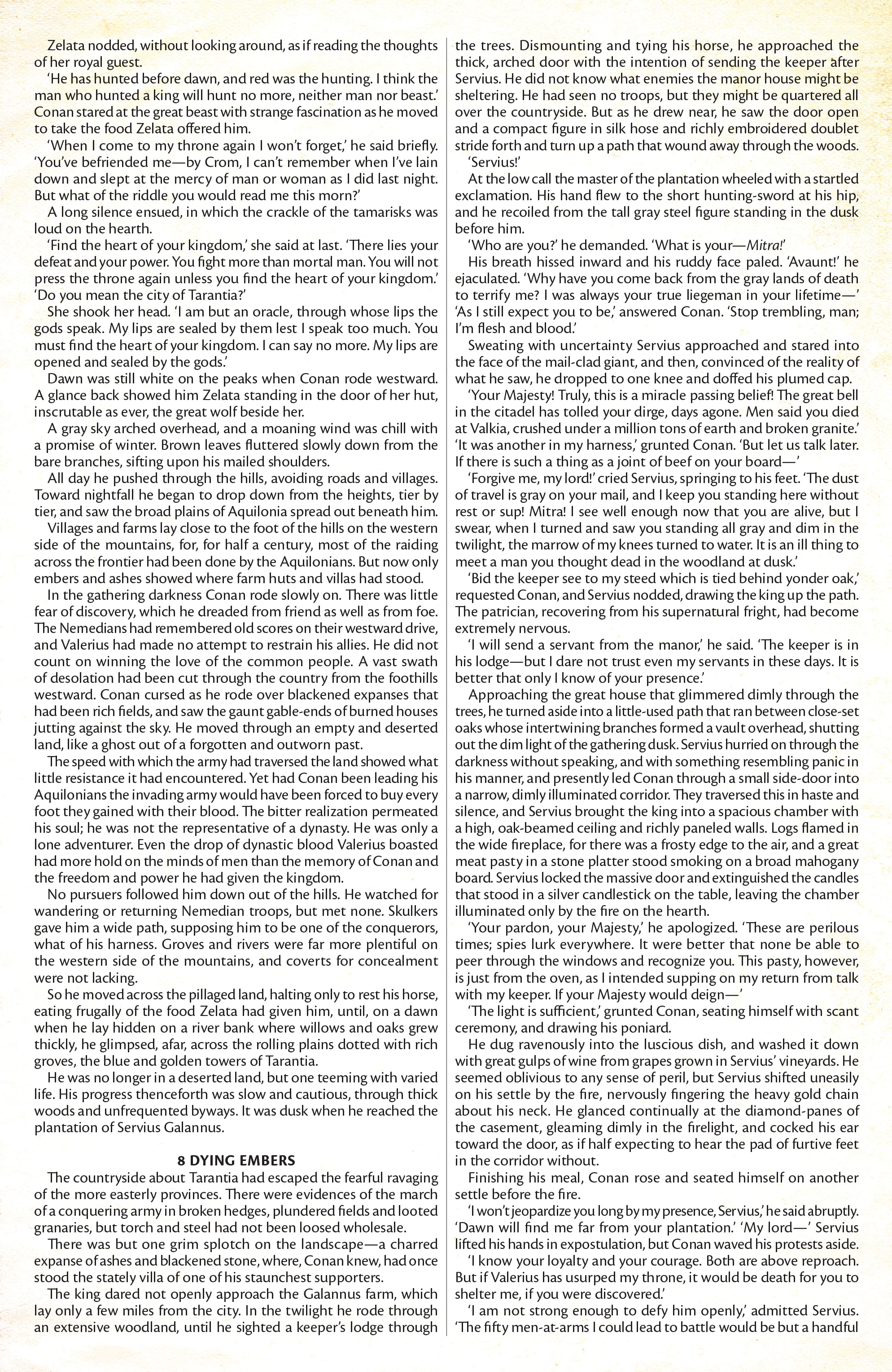 Read online The Cimmerian: Hour of the Dragon comic -  Issue #3 - 23