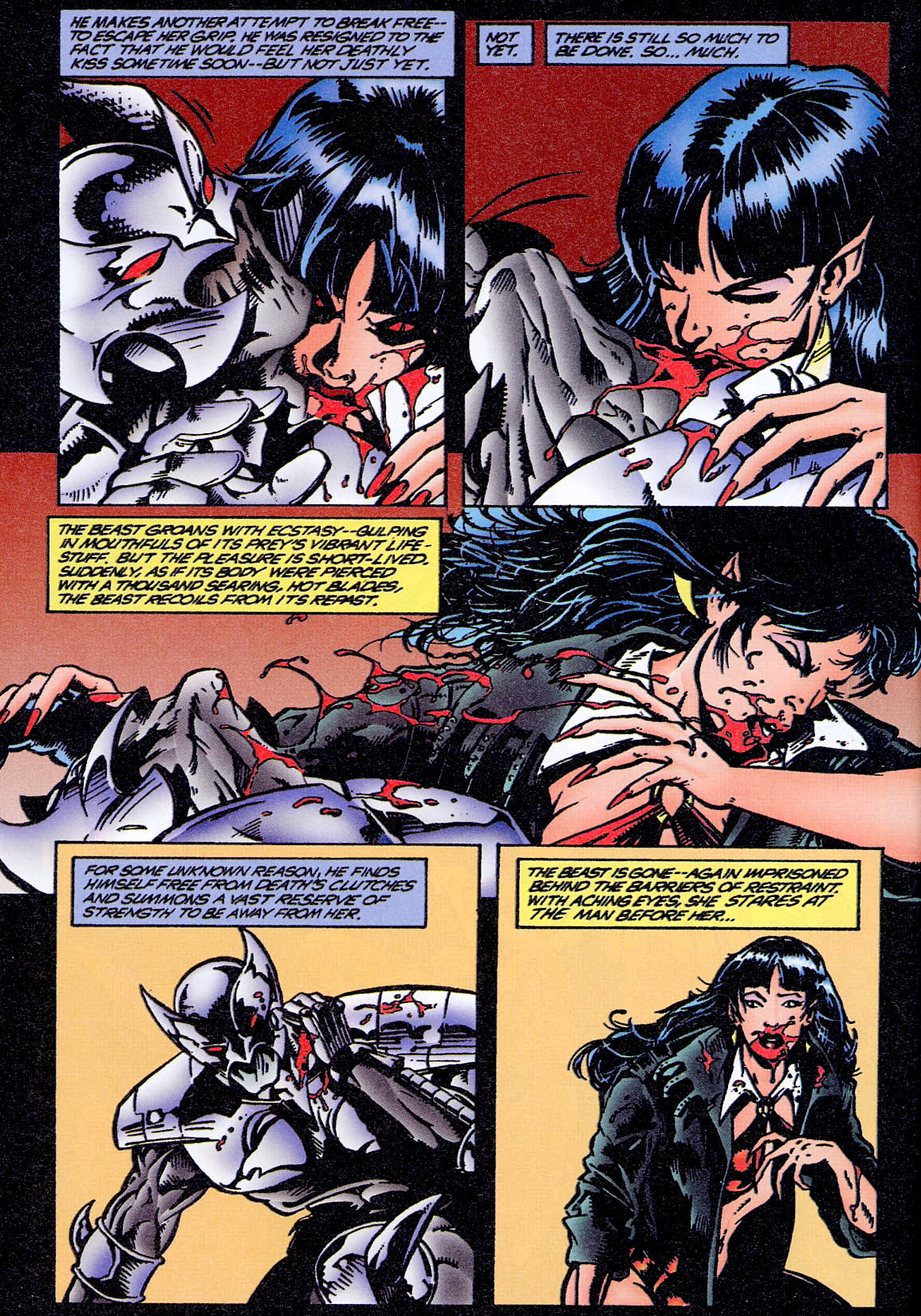 Read online Vampirella/Shadowhawk: Creatures of the Night comic -  Issue # Full - 30