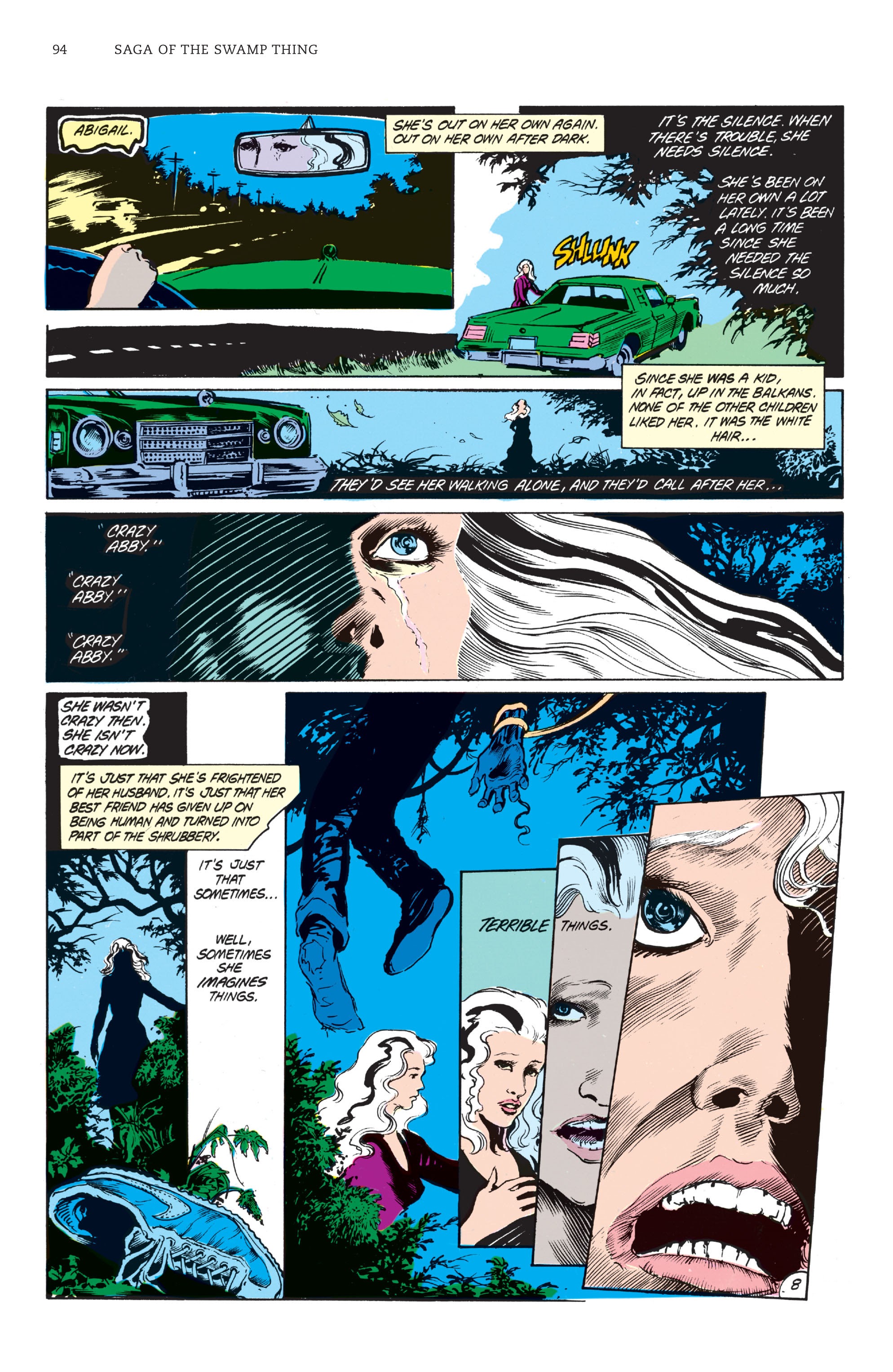 Read online Saga of the Swamp Thing comic -  Issue # TPB 1 (Part 1) - 91