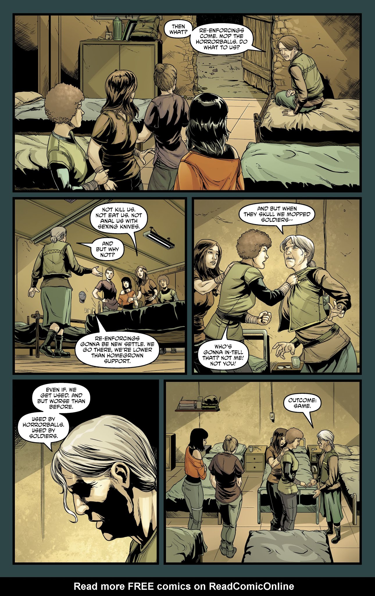 Read online Crossed Plus One Hundred: Mimic comic -  Issue #2 - 17
