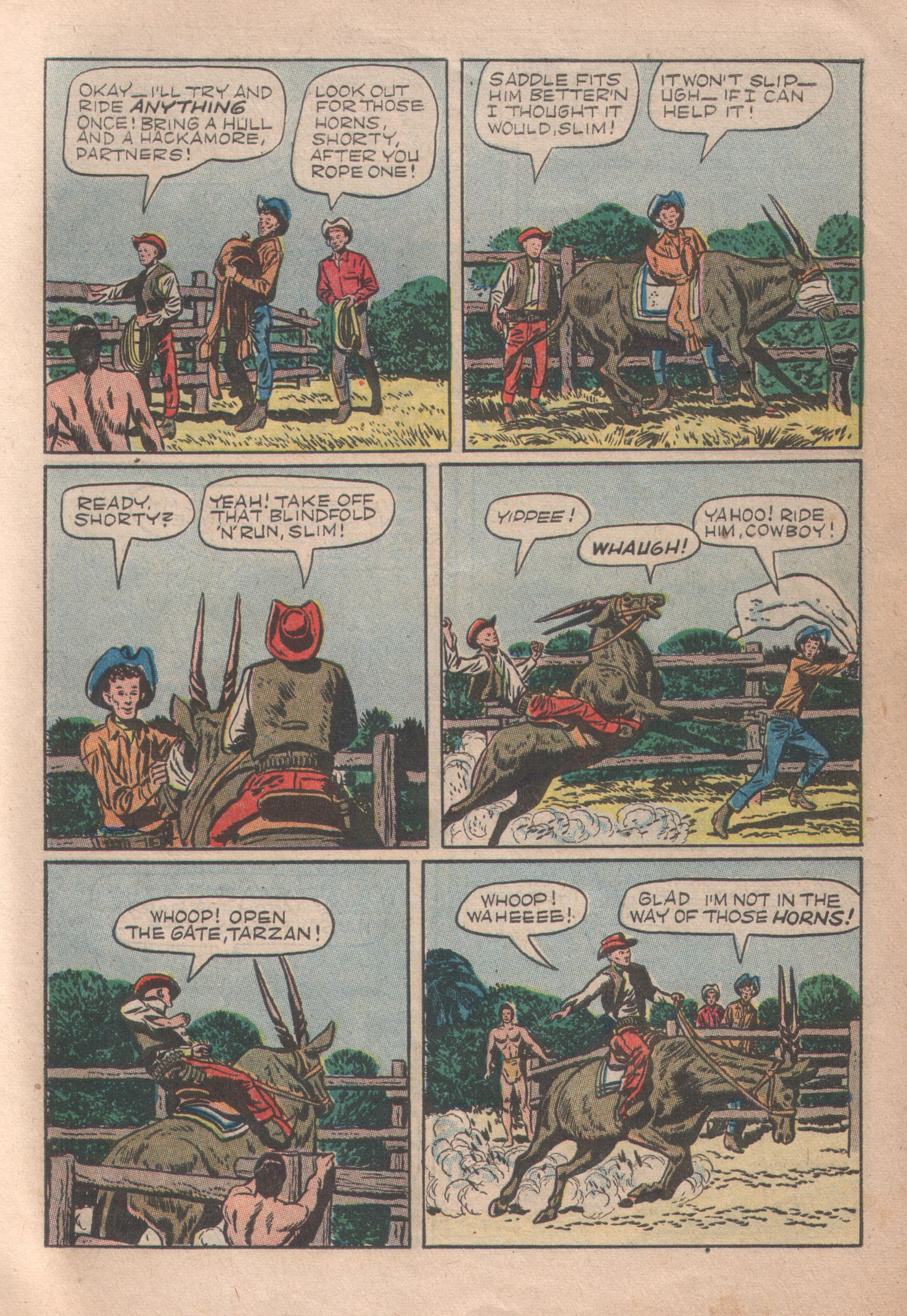 Read online Tarzan (1948) comic -  Issue #33 - 7