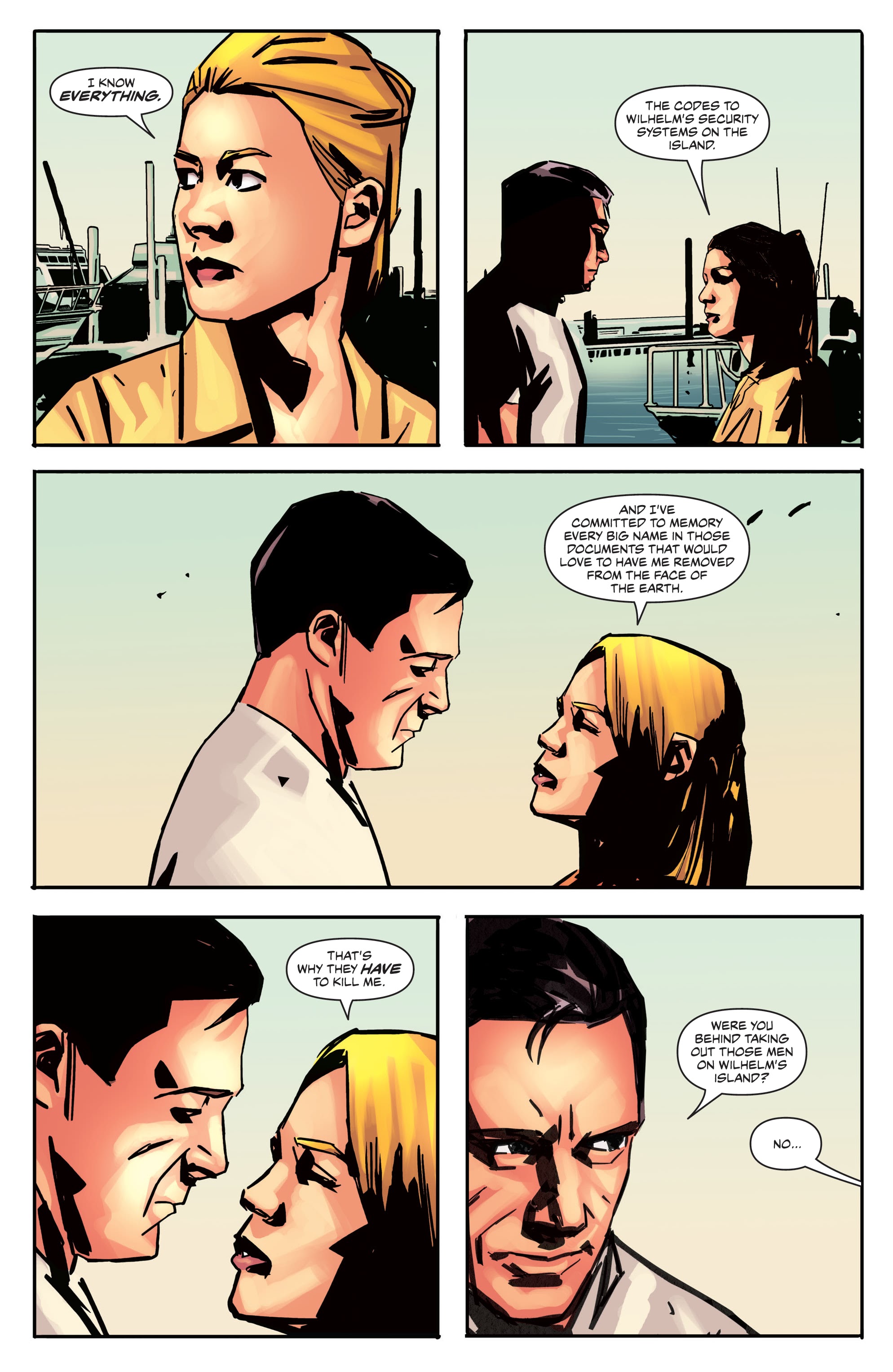 Read online James Bond: Himeros comic -  Issue #3 - 14