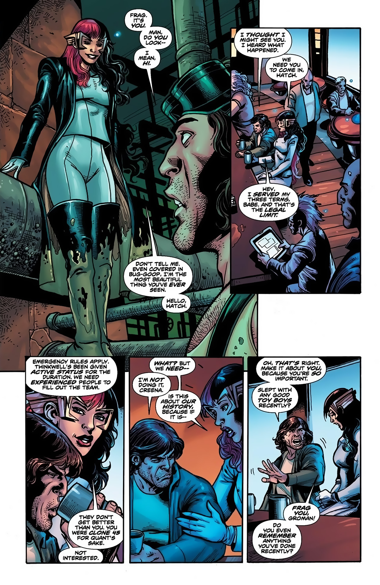 Read online The Hypernaturals comic -  Issue #2 - 25