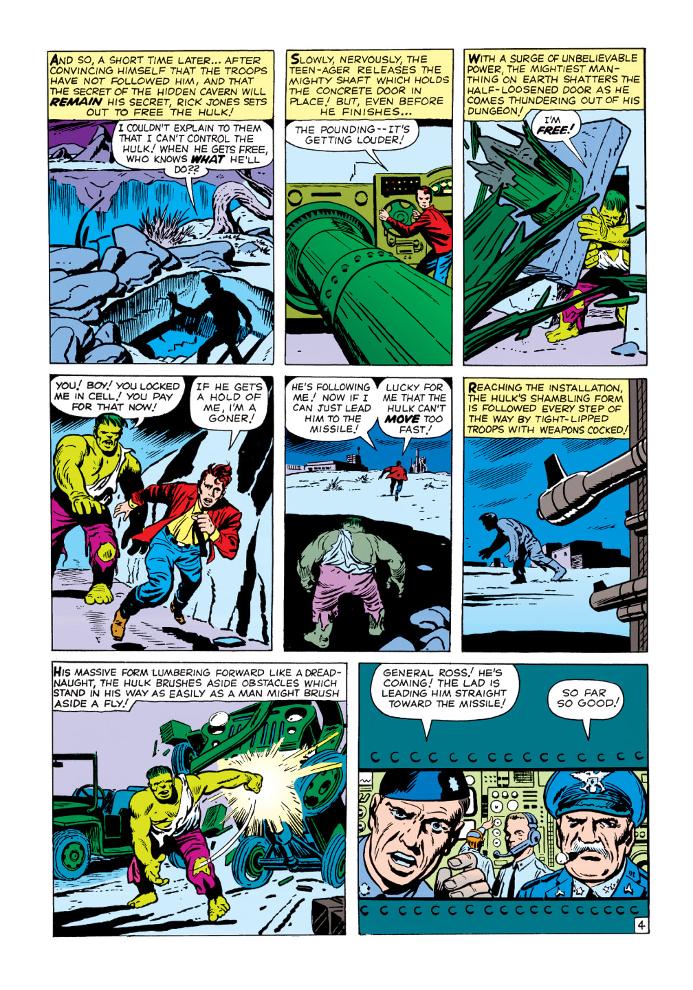 Read online Marvel Masterworks: The Incredible Hulk comic -  Issue # TPB 1 (Part 1) - 57
