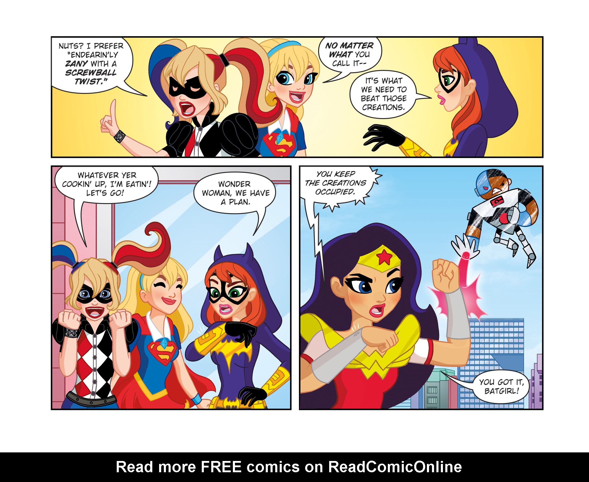 Read online DC Super Hero Girls: Out of the Bottle comic -  Issue #7 - 11