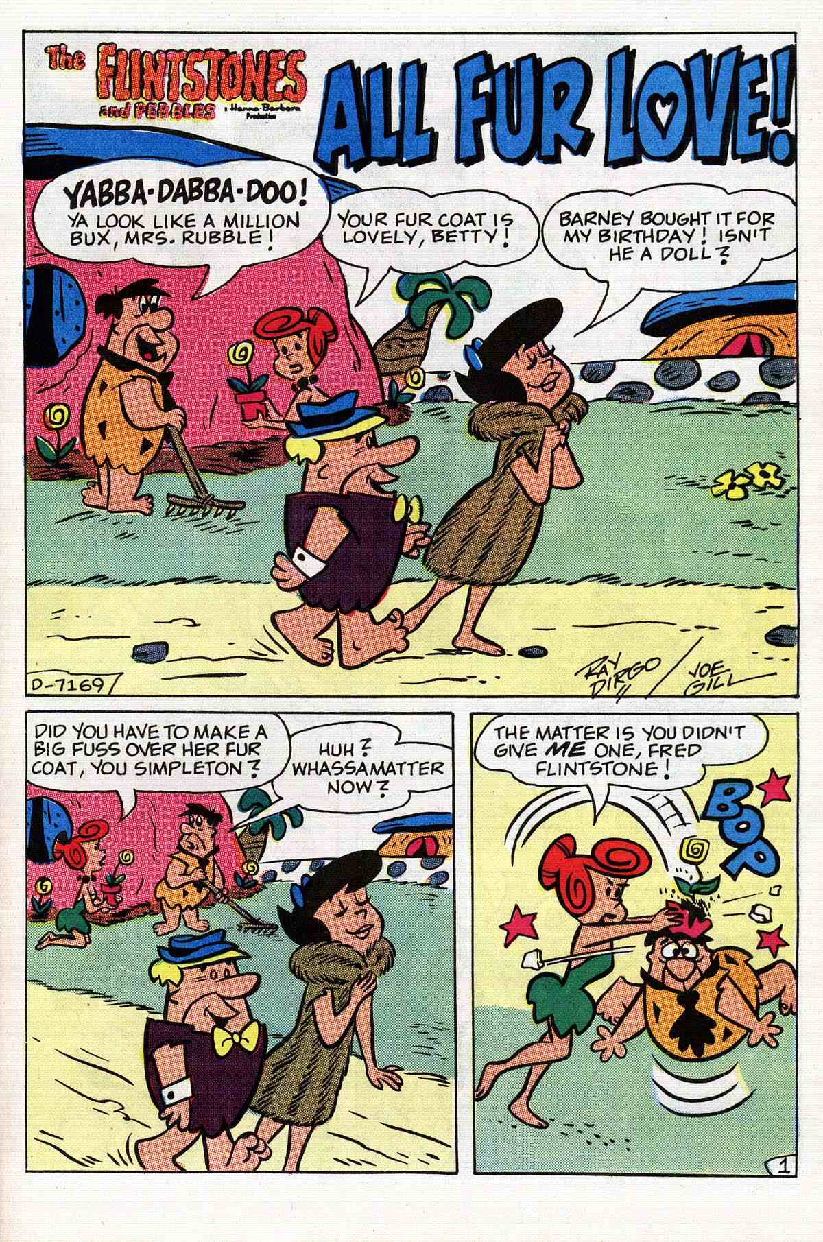 Read online The Flintstones Giant Size comic -  Issue #2 - 59