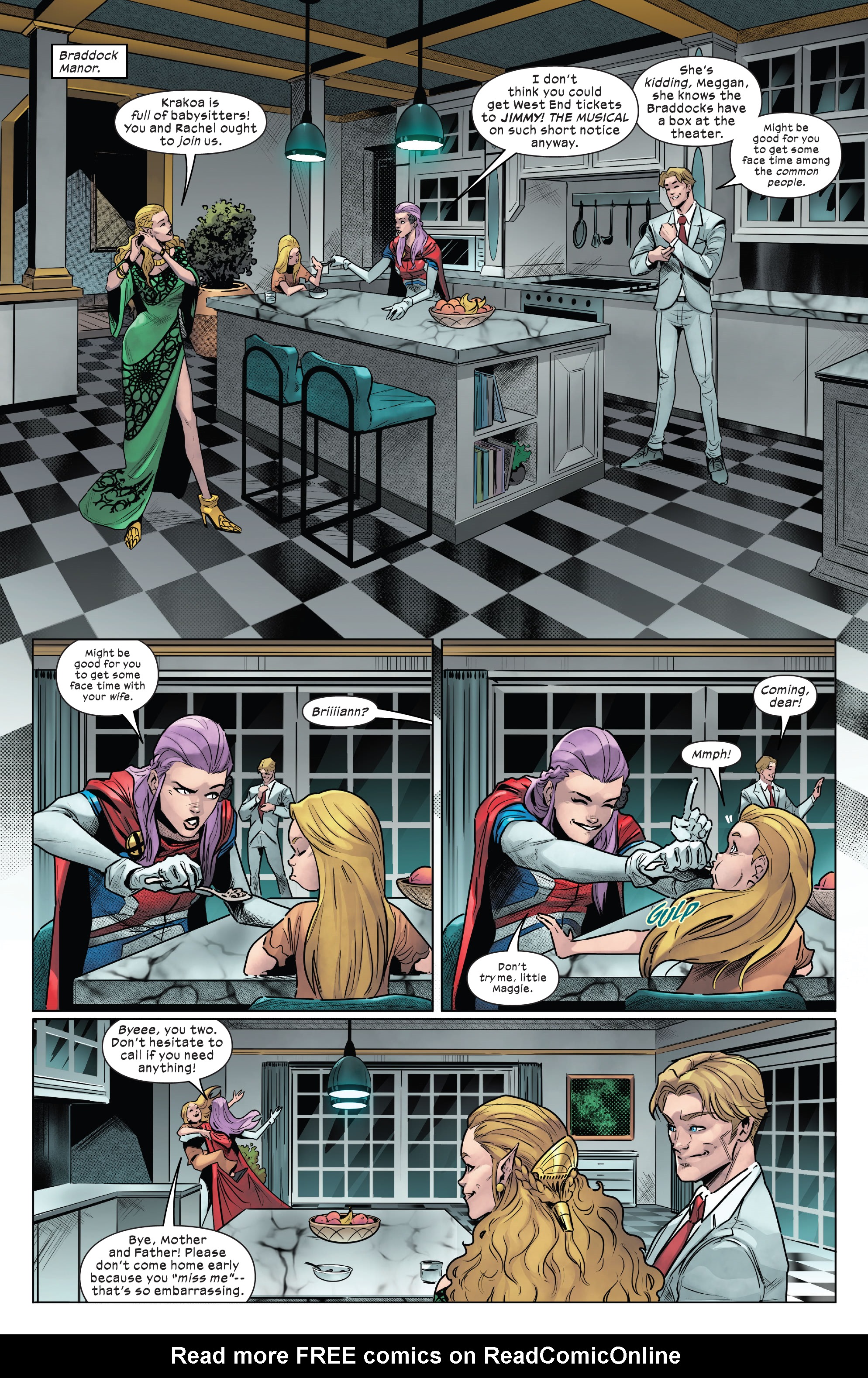 Read online Betsy Braddock: Captain Britain comic -  Issue #3 - 2