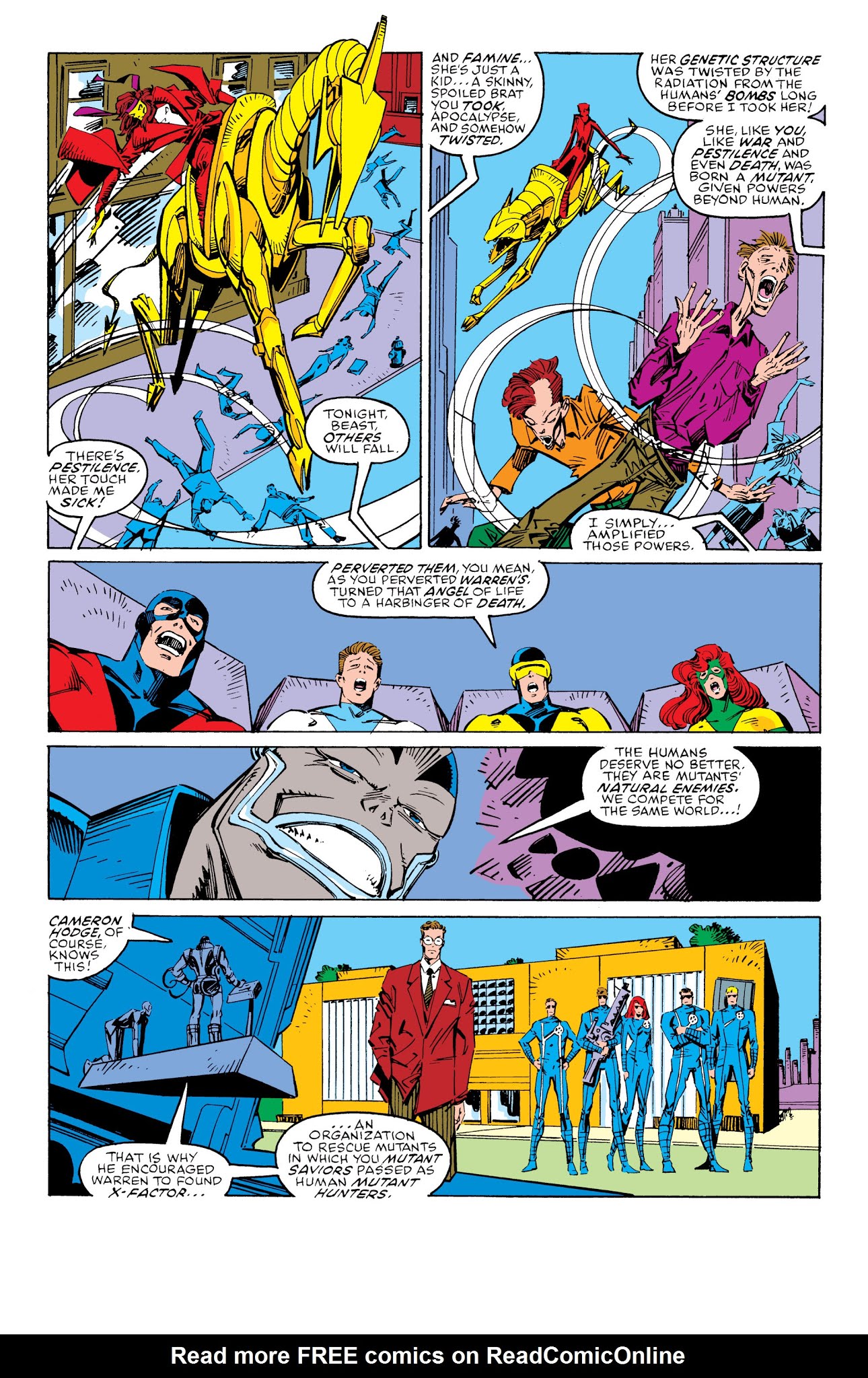 Read online X-Men: Fall of the Mutants comic -  Issue # TPB 2 (Part 3) - 17