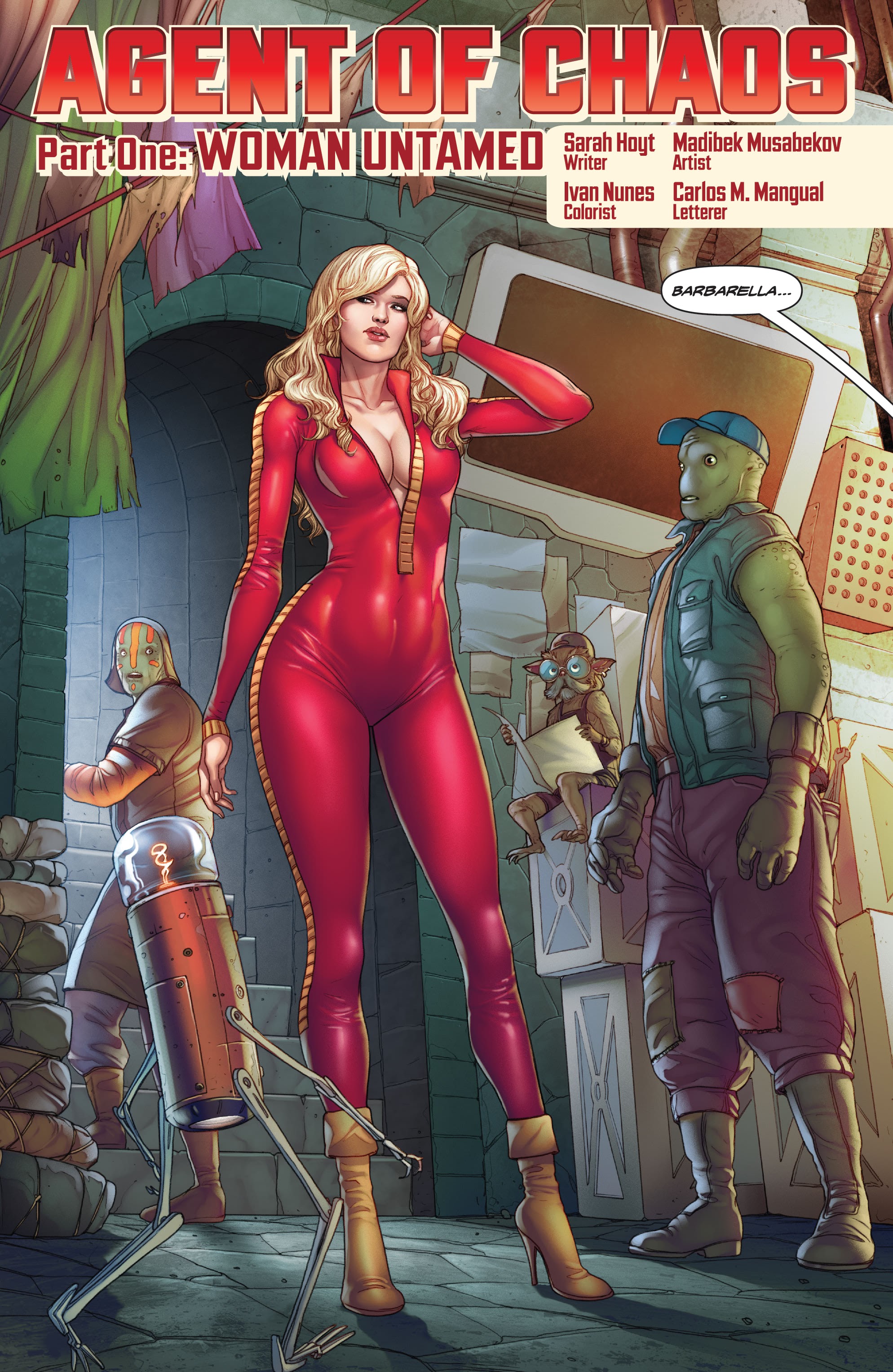Read online Barbarella (2021) comic -  Issue #1 - 10