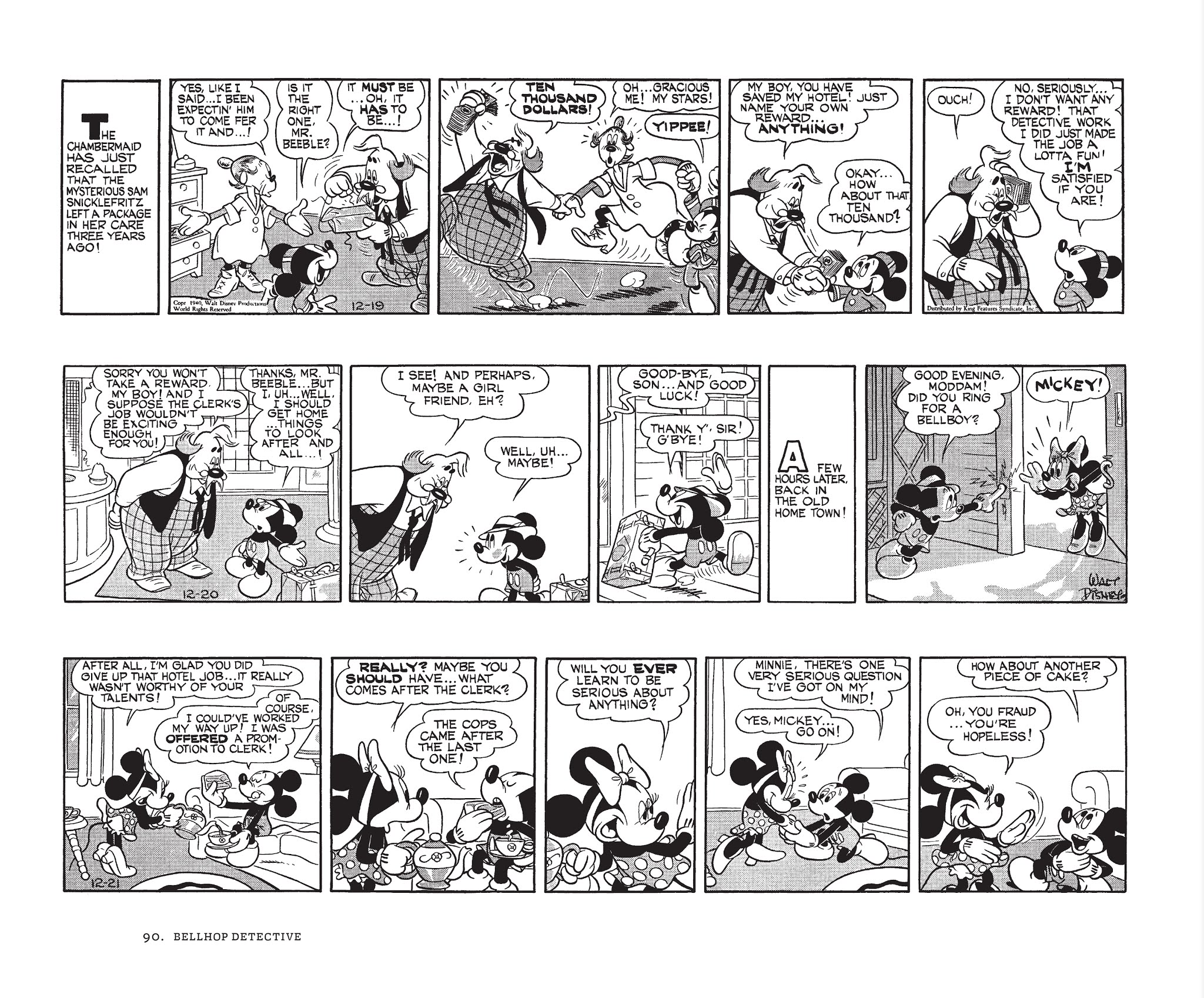 Read online Walt Disney's Mickey Mouse by Floyd Gottfredson comic -  Issue # TPB 6 (Part 1) - 90