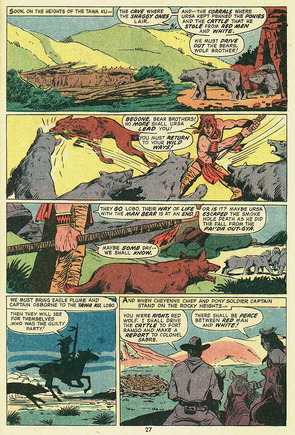 Read online Red Wolf (1972) comic -  Issue #4 - 20