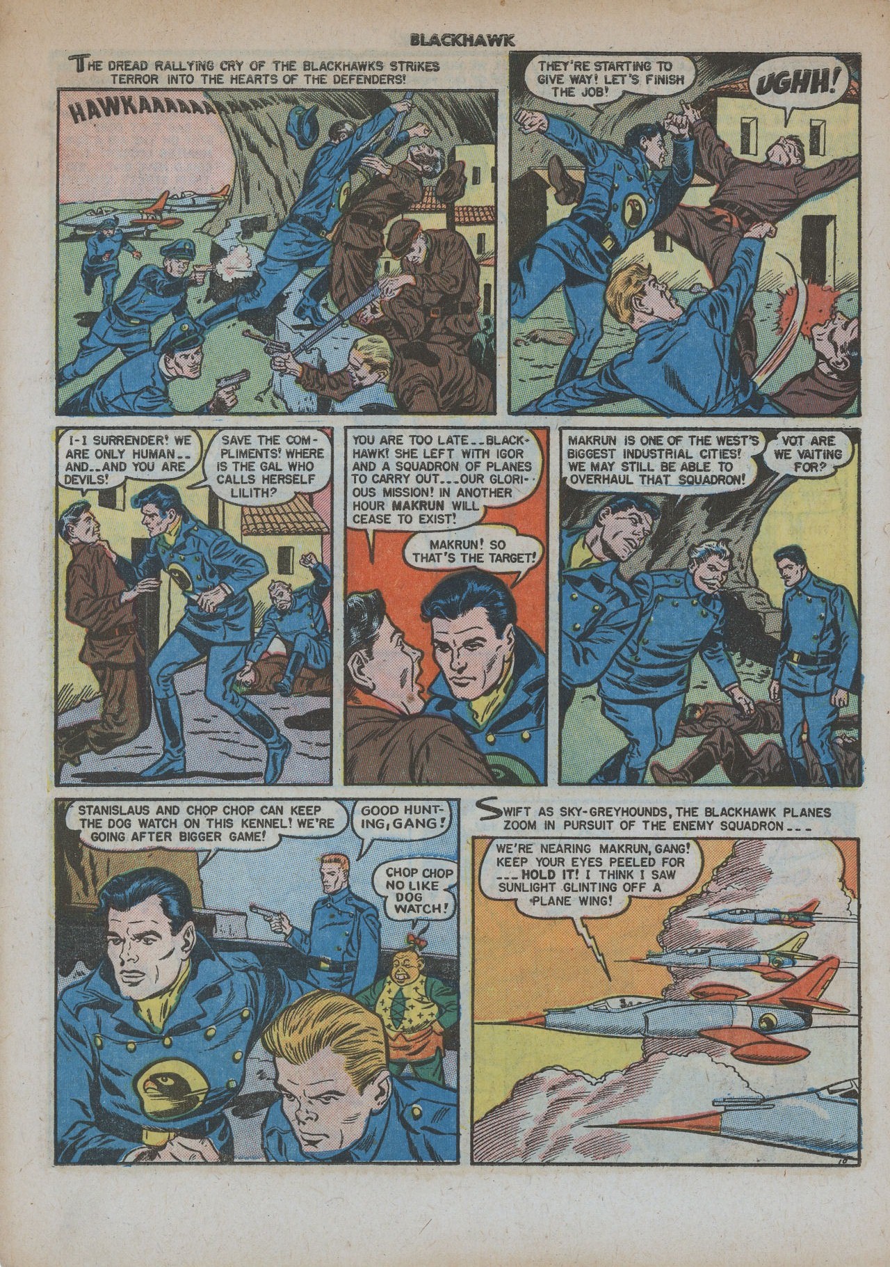 Read online Blackhawk (1957) comic -  Issue #39 - 12