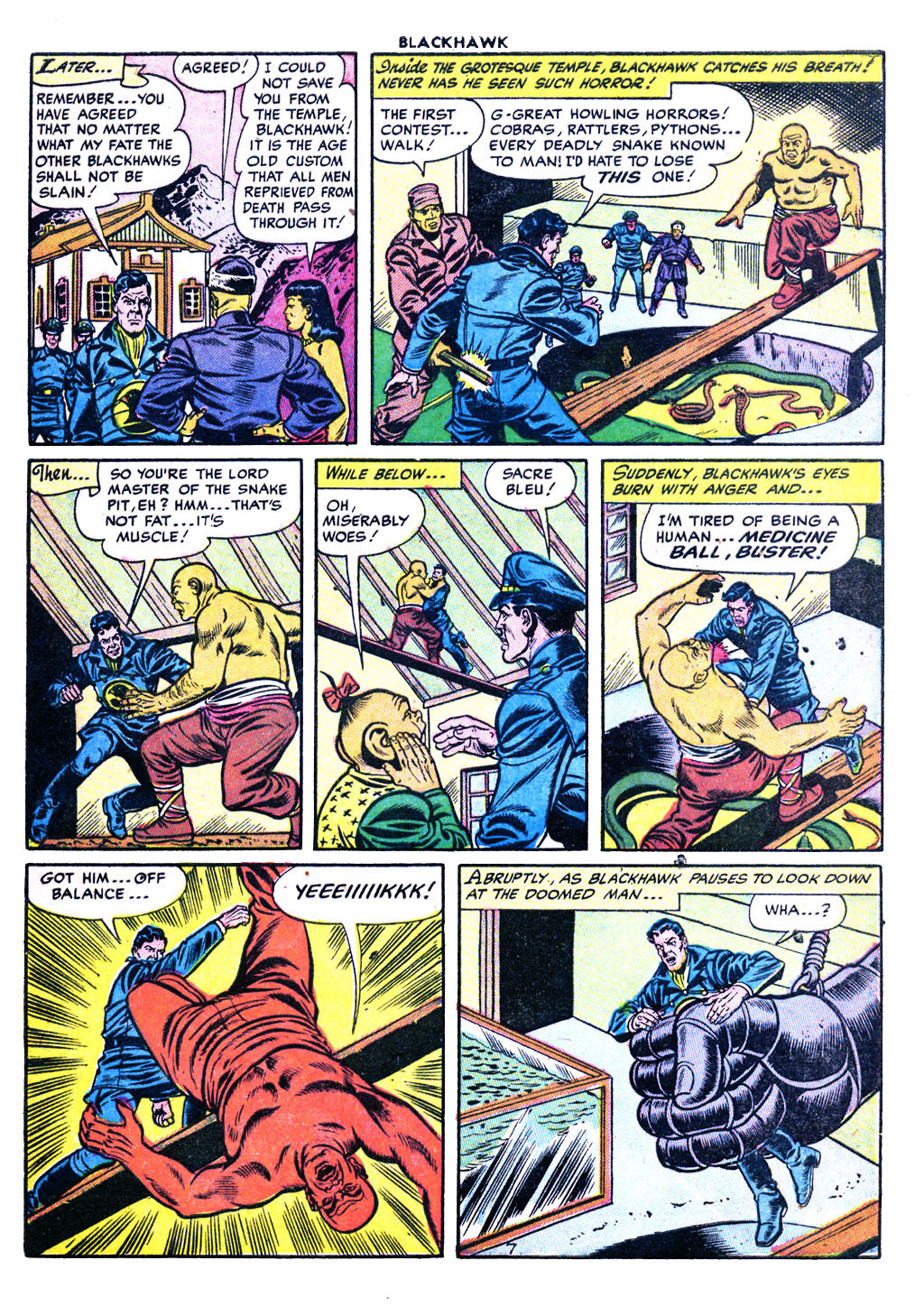 Read online Blackhawk (1957) comic -  Issue #80 - 9