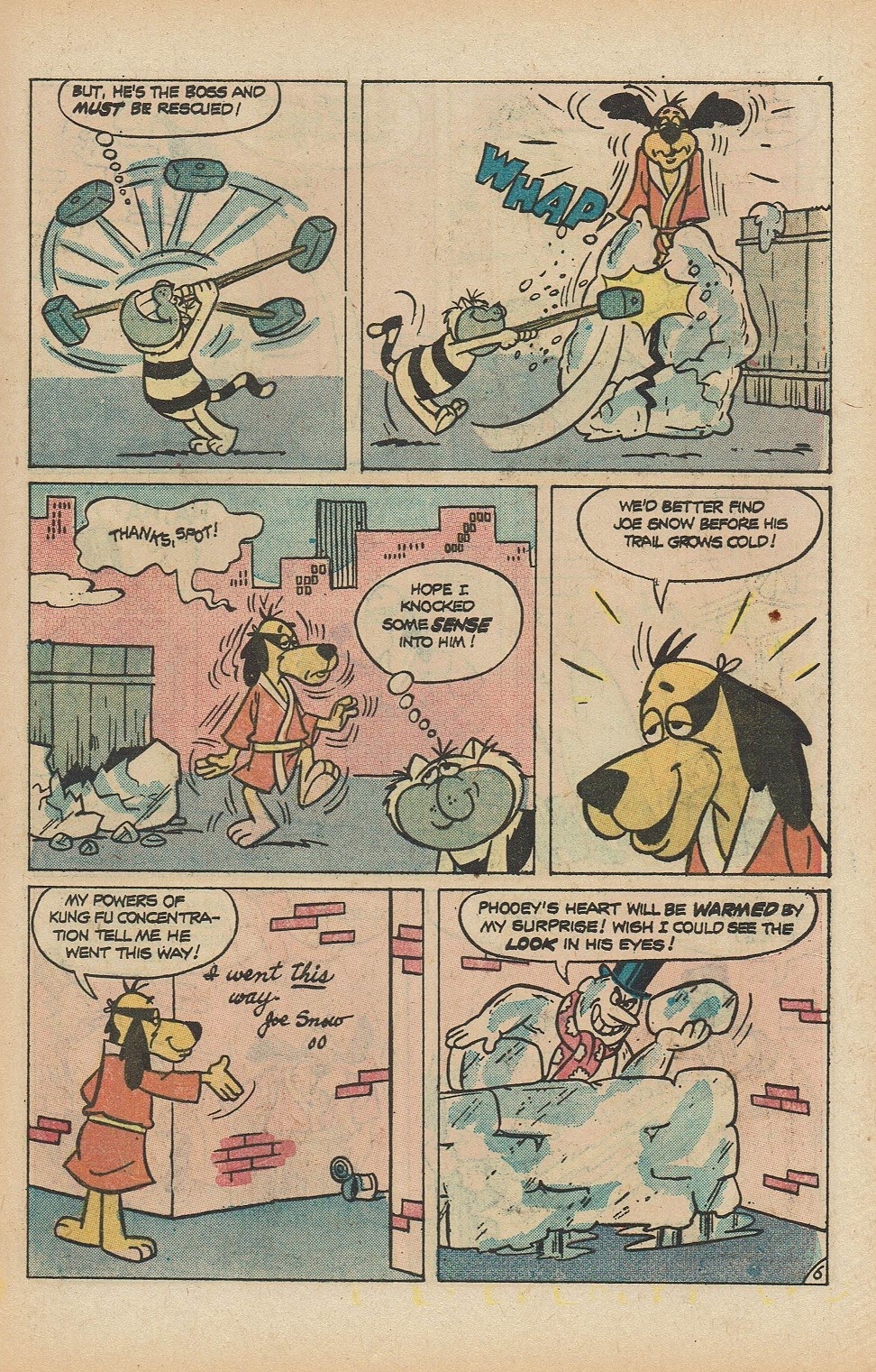 Read online Hong Kong Phooey comic -  Issue #6 - 9