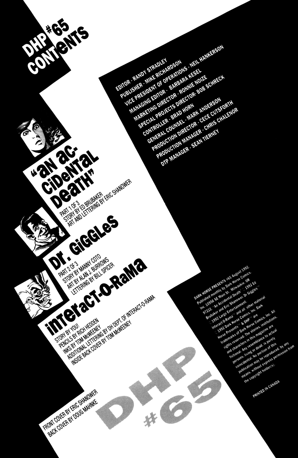 Read online Dark Horse Presents (1986) comic -  Issue #65 - 2